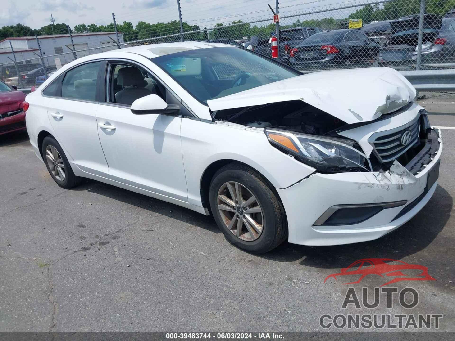 HYUNDAI SONATA 2016 - 5NPE24AF8GH323333