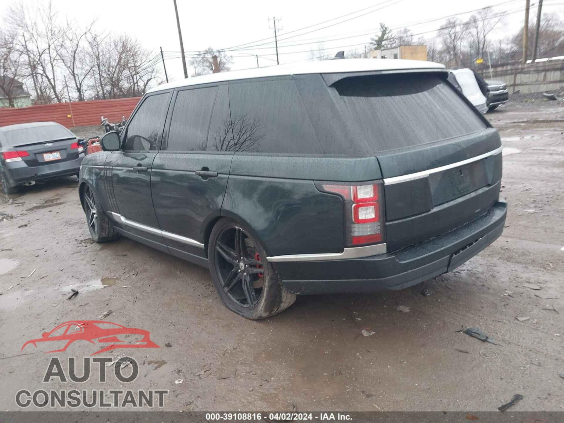 LAND ROVER RANGE ROVER 2016 - SALGS2EF7GA270079