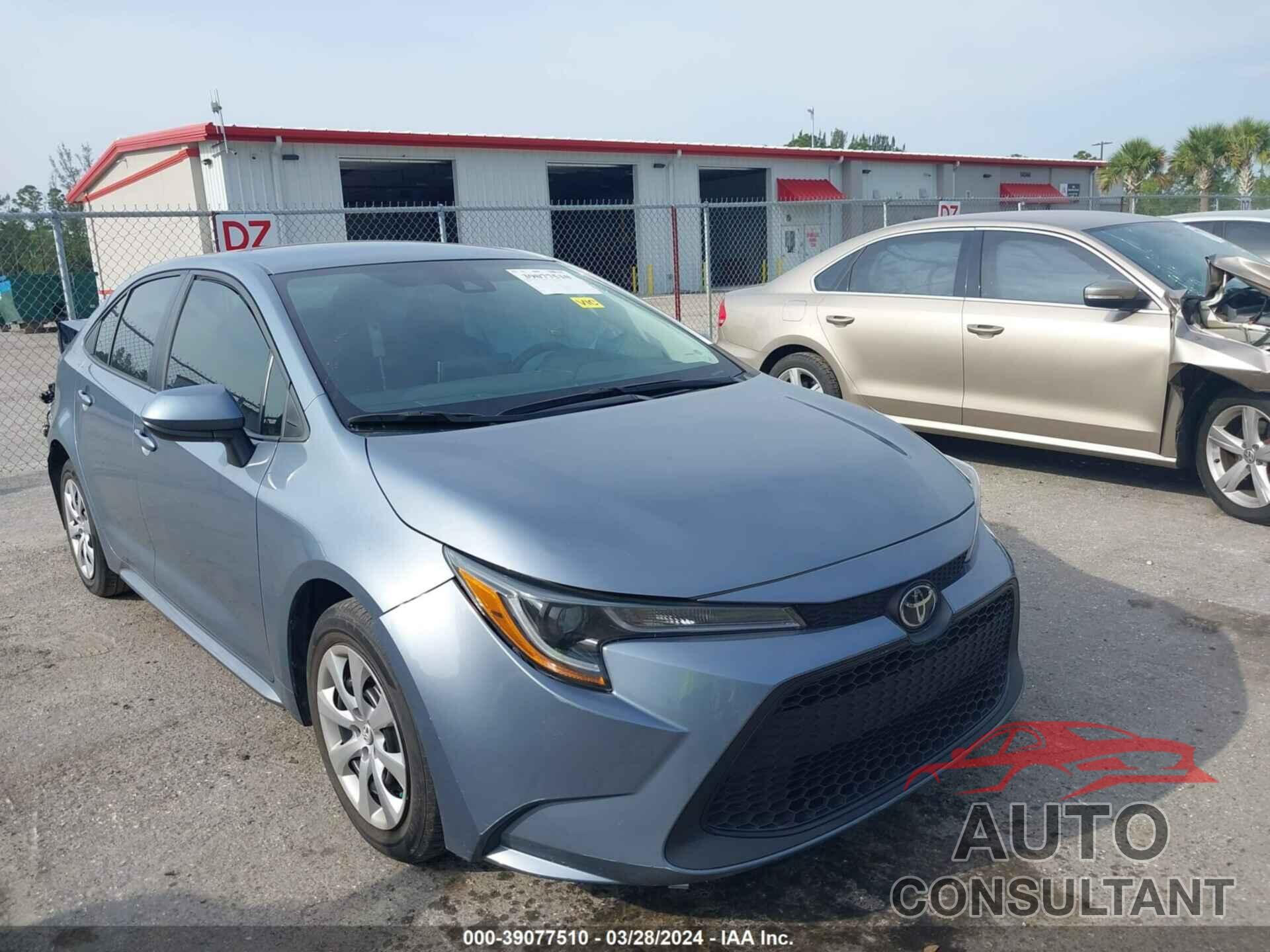 TOYOTA COROLLA 2020 - 5YFEPRAE1LP105124