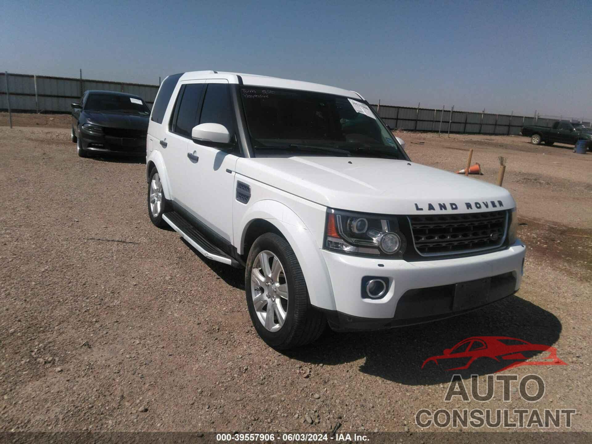 LAND ROVER LR4 2016 - SALAG2V67GA784845