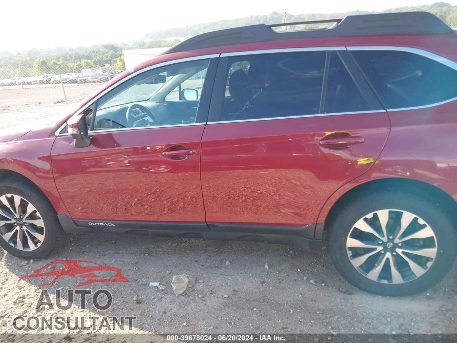 SUBARU OUTBACK 2017 - 4S4BSENC5H3401469