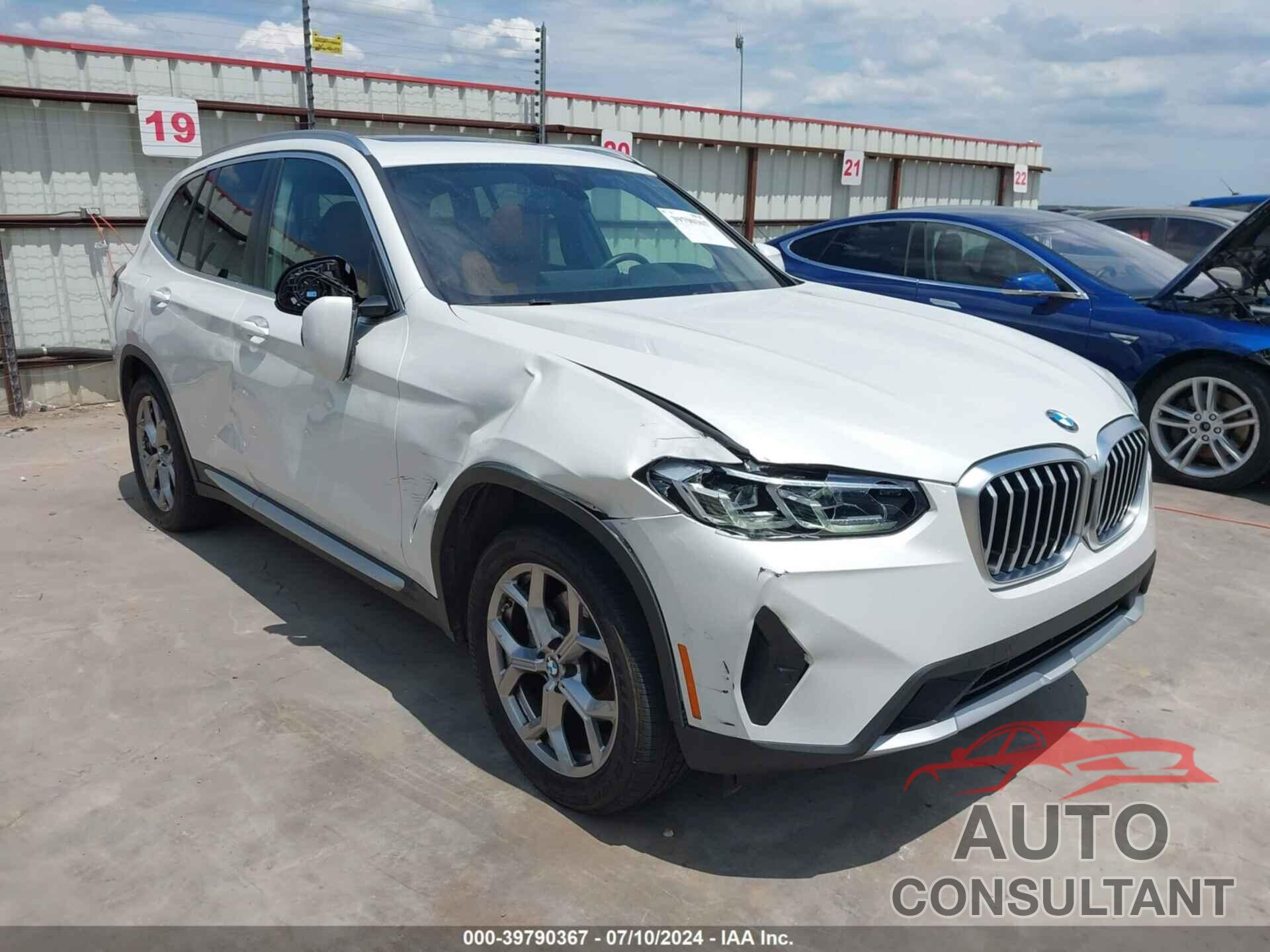 BMW X3 2022 - 5UX43DP05N9N39480