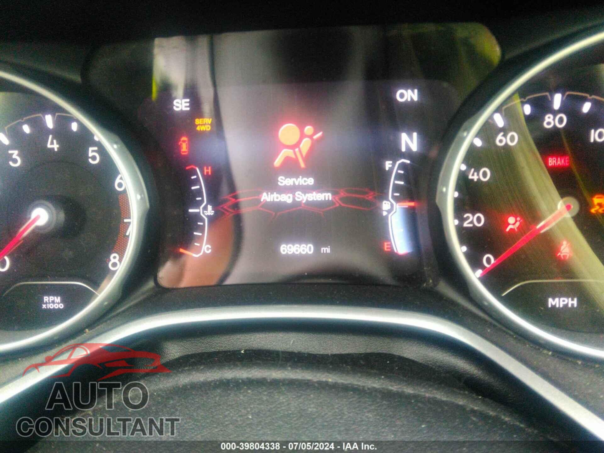 JEEP COMPASS 2019 - 3C4NJDCB9KT672412
