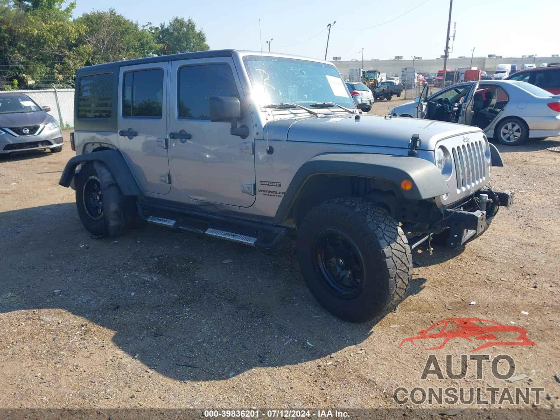 JEEP WRANGLER UNLIMITED 2016 - 1C4BJWDG5GL193061