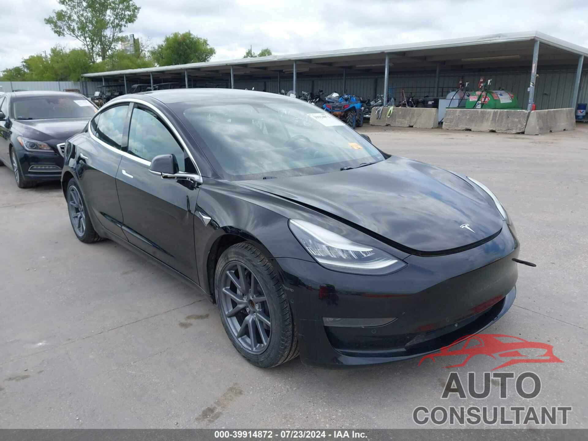 TESLA MODEL 3 2019 - 5YJ3E1EA8KF399198