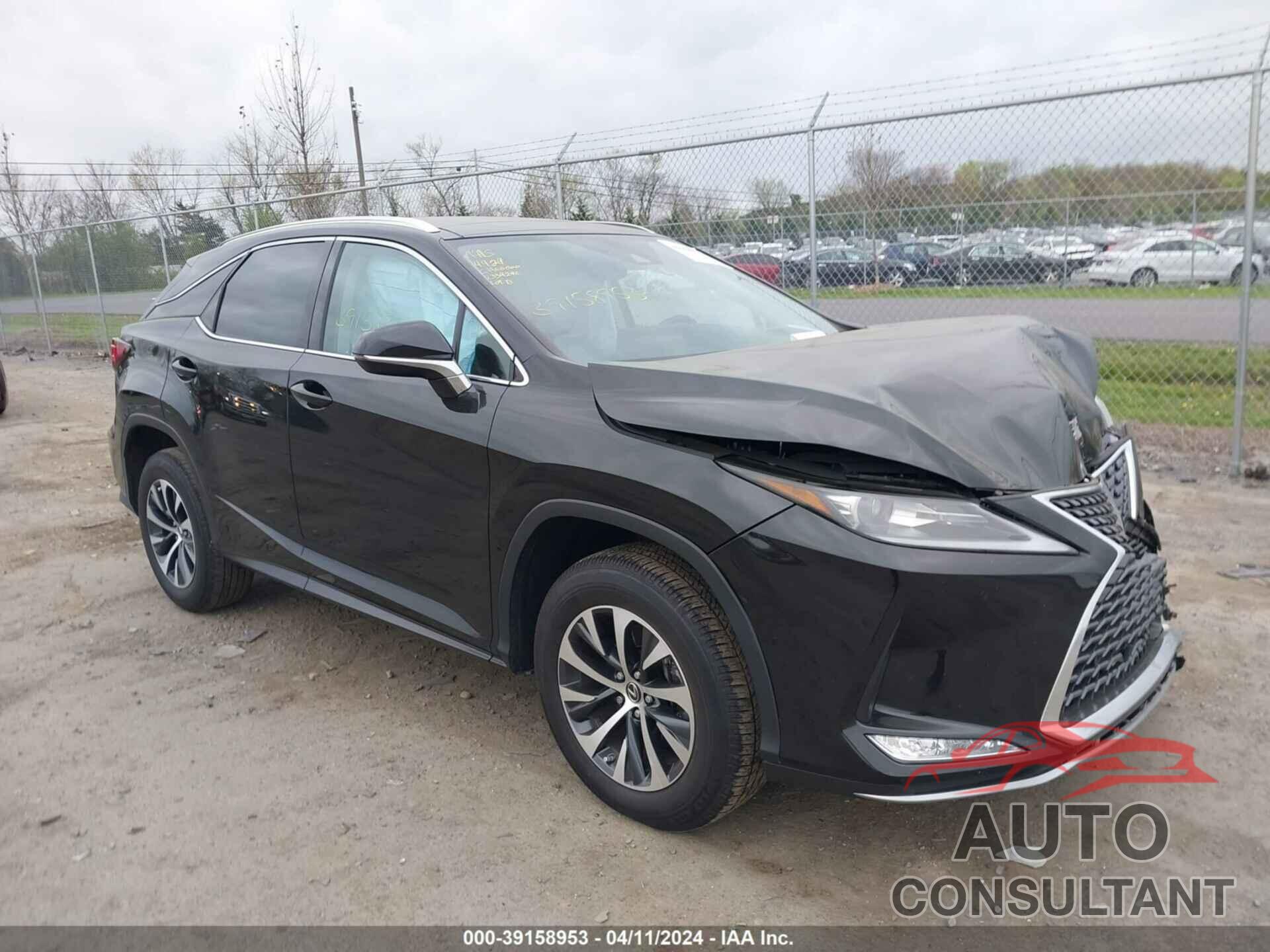 LEXUS RX 2022 - 2T2HZMDAXNC334290