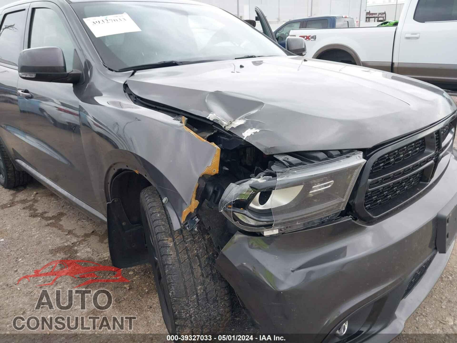 DODGE DURANGO 2017 - 1C4RDJDGXHC817463