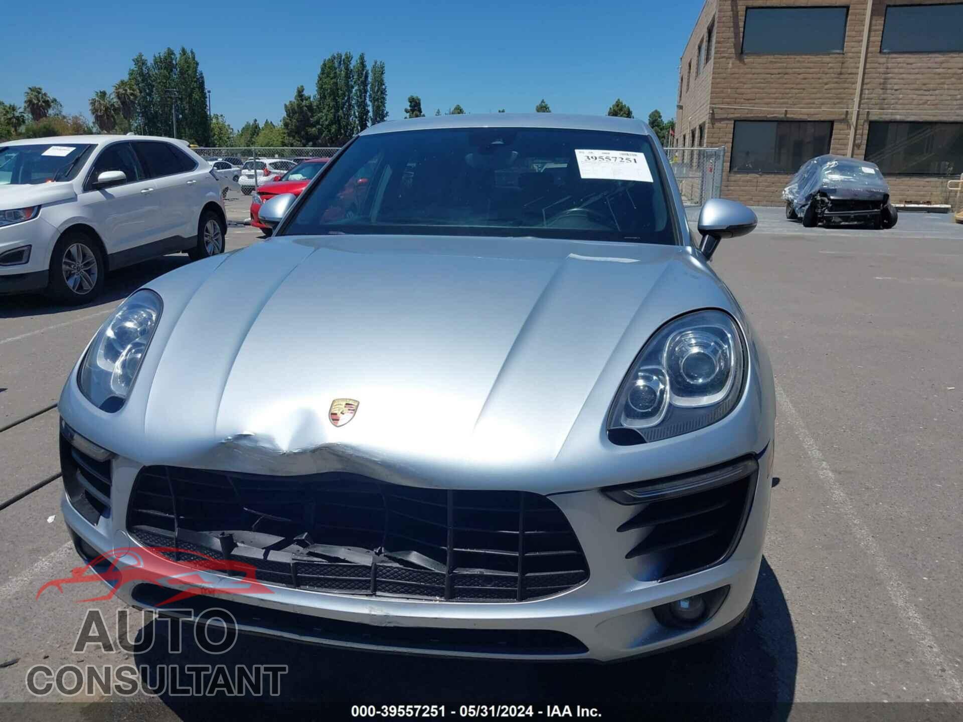PORSCHE MACAN 2017 - WP1AA2A57HLB05165