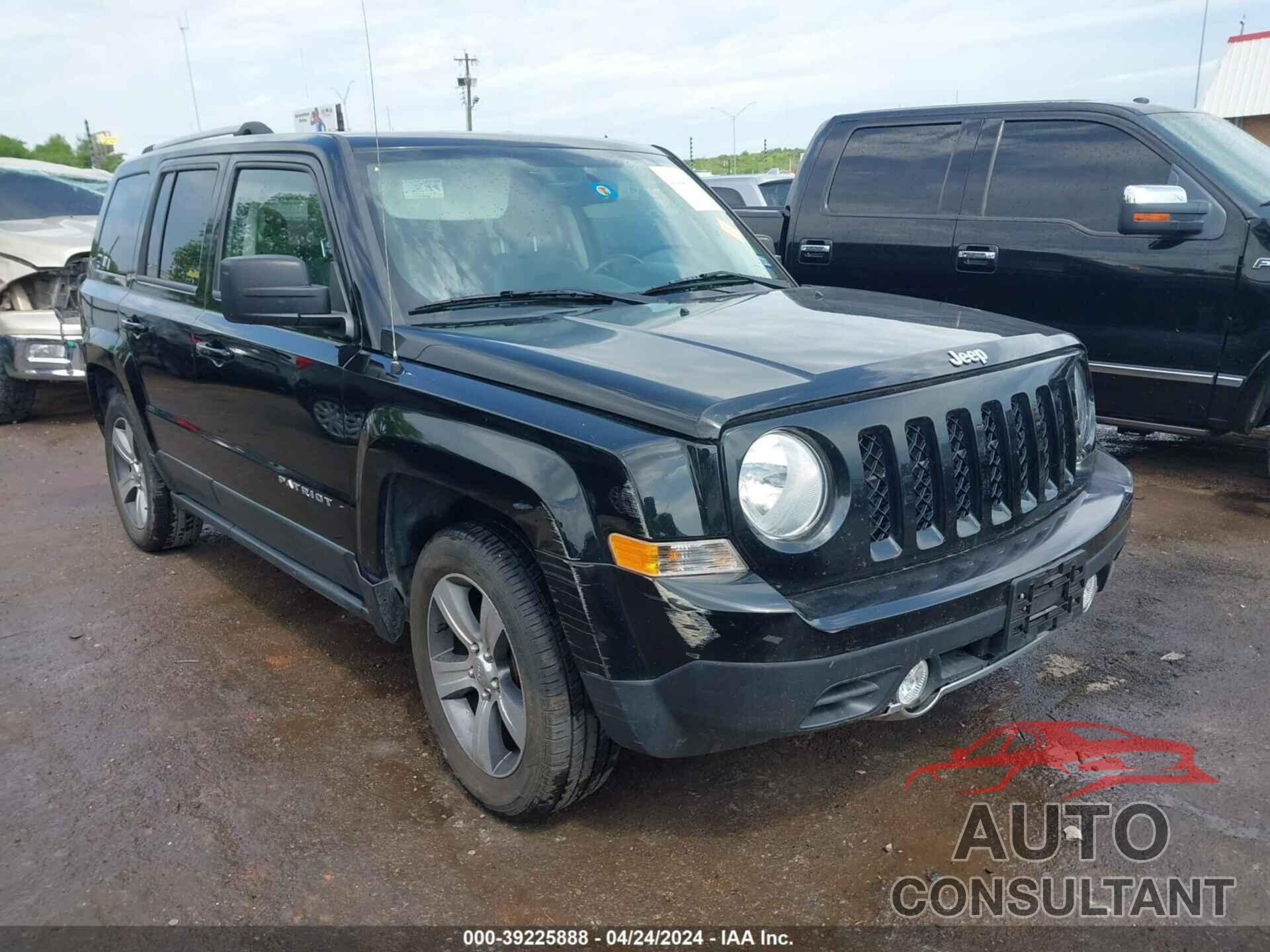 JEEP PATRIOT 2017 - 1C4NJPFA3HD154122