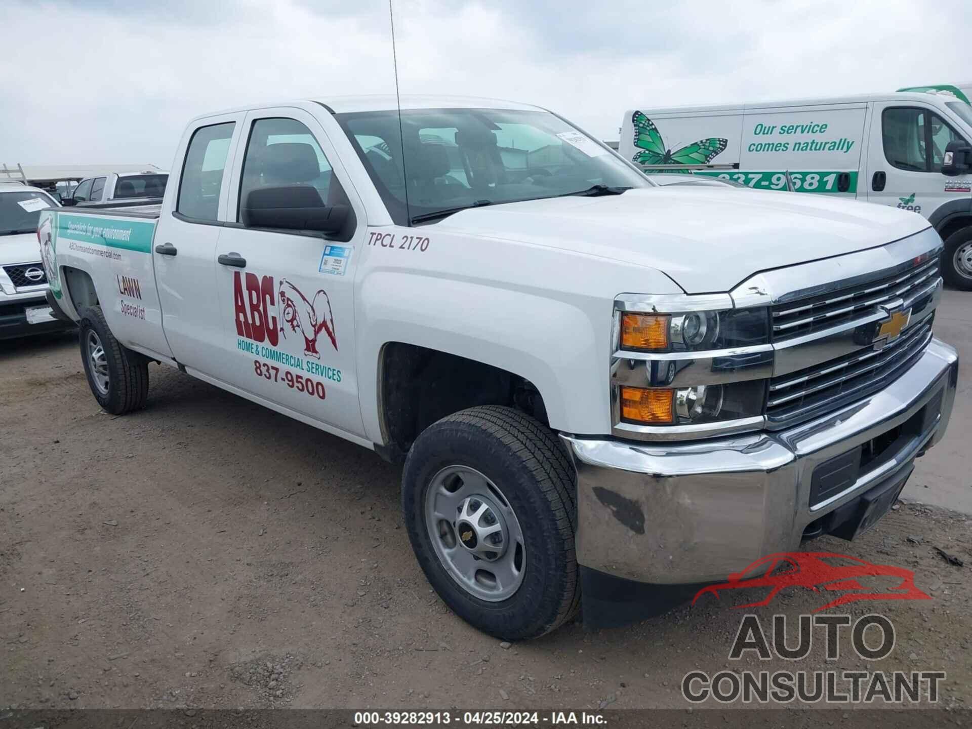 CHEVROLET SILVERADO 2500HD 2017 - 1GC2CUEG3HZ314231