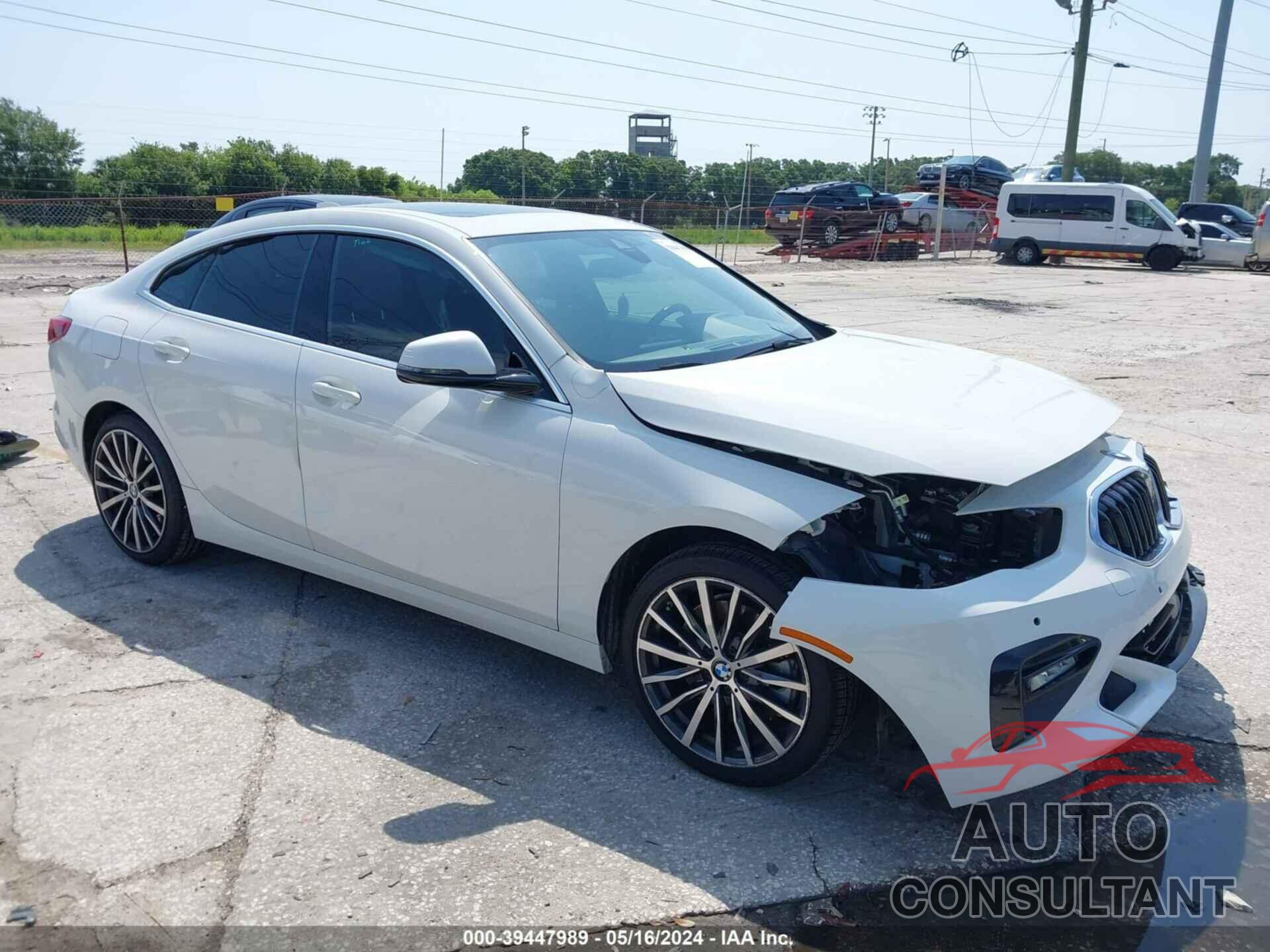 BMW 228I GRAN COUPE 2021 - WBA73AK06M7H60195