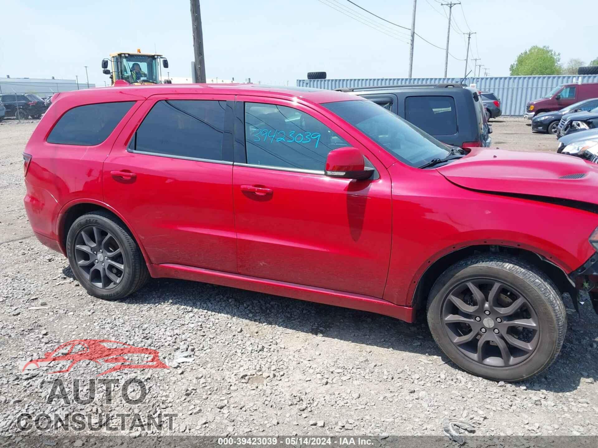 DODGE DURANGO 2018 - 1C4SDJCT6JC126629