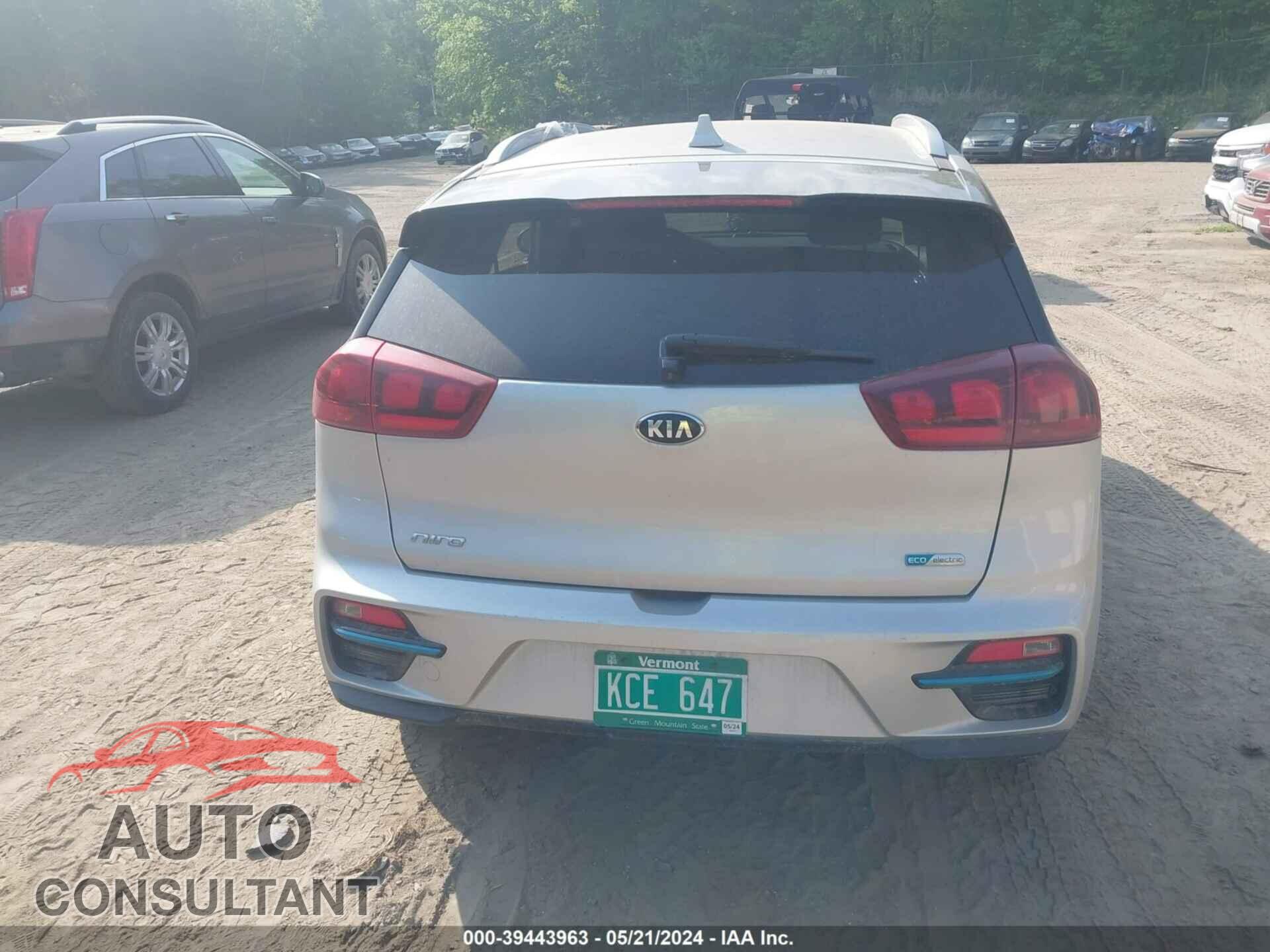 KIA NIRO EV 2020 - KNDCC3LG1L5073741