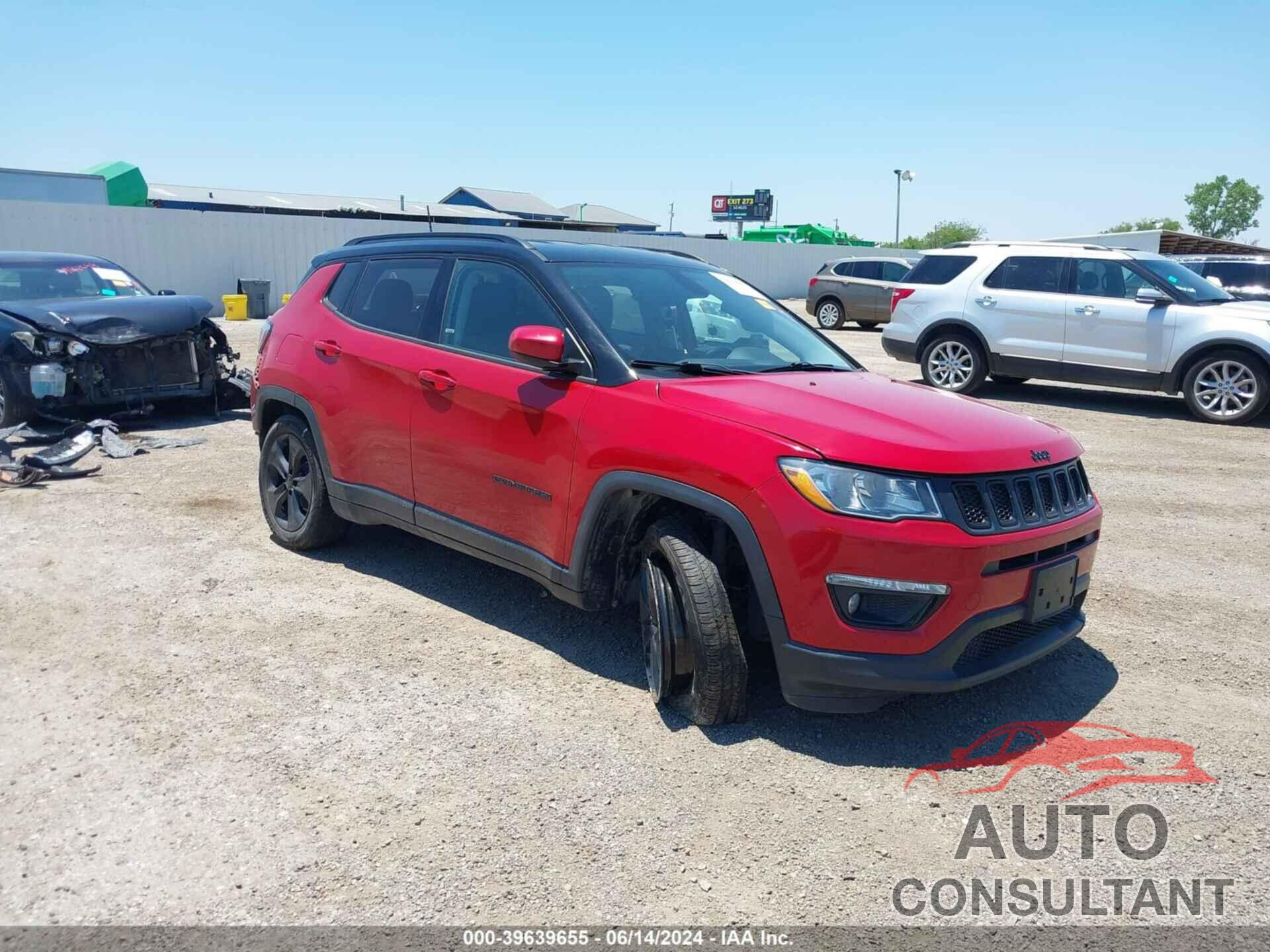 JEEP COMPASS 2020 - 3C4NJDBB9LT252331