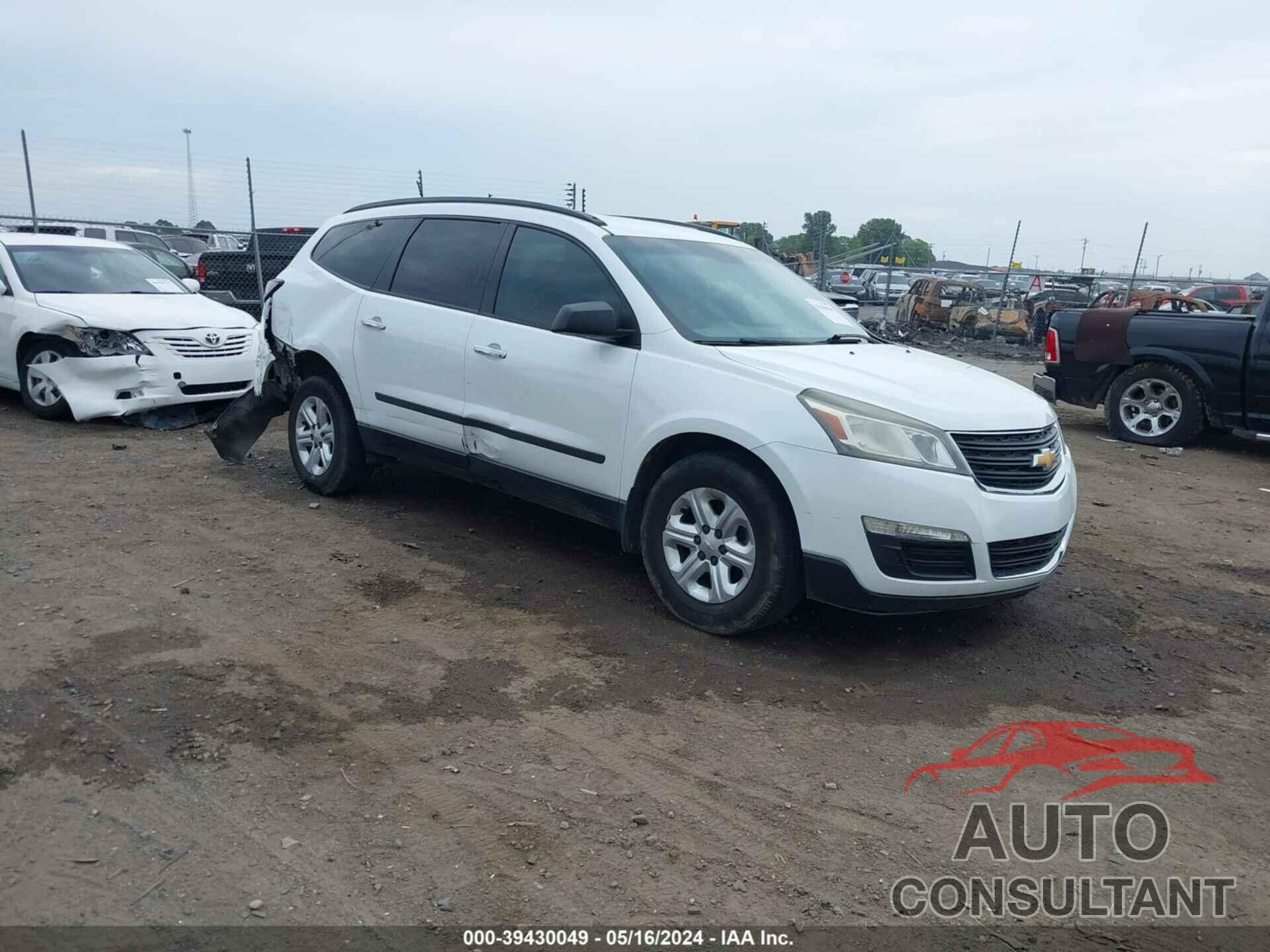 CHEVROLET TRAVERSE 2016 - 1GNKRFED4GJ285391