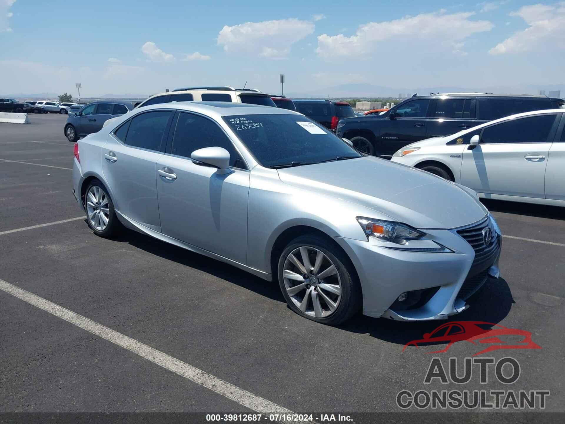 LEXUS IS 200T 2016 - JTHBA1D27G5033757