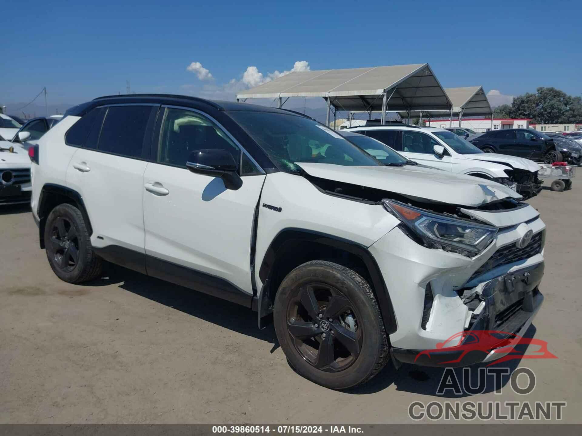 TOYOTA RAV4 HYBRID 2021 - JTME6RFVXMJ010109