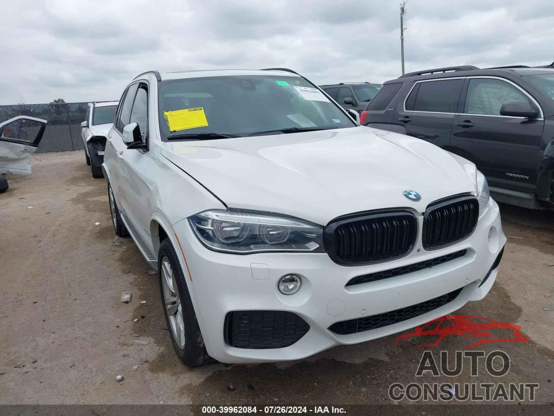 BMW X5 2016 - 5UXKR2C59G0R68964