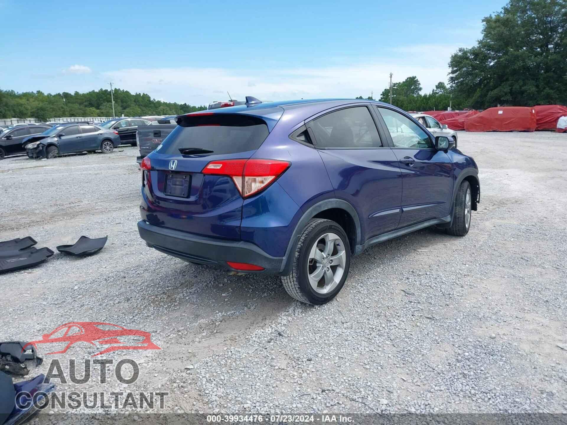 HONDA HR-V 2017 - 3CZRU5H53HM722672