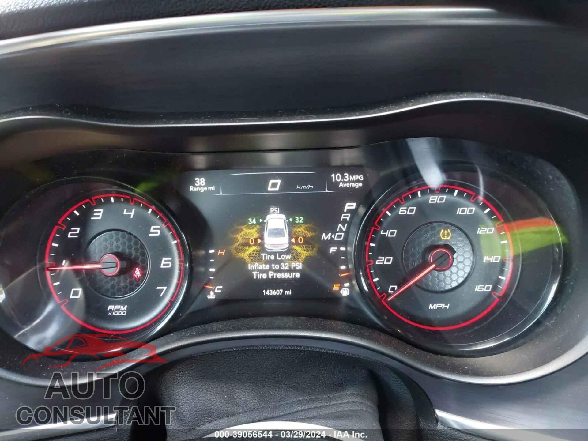 DODGE CHARGER 2016 - 2C3CDXCT5GH220826