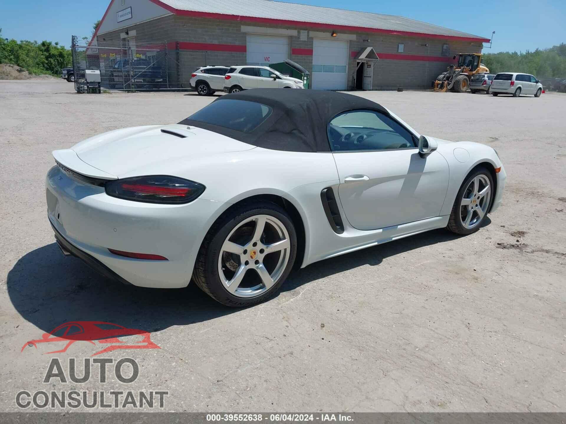 PORSCHE 718 BOXSTER 2018 - WP0CA2A80JS210436