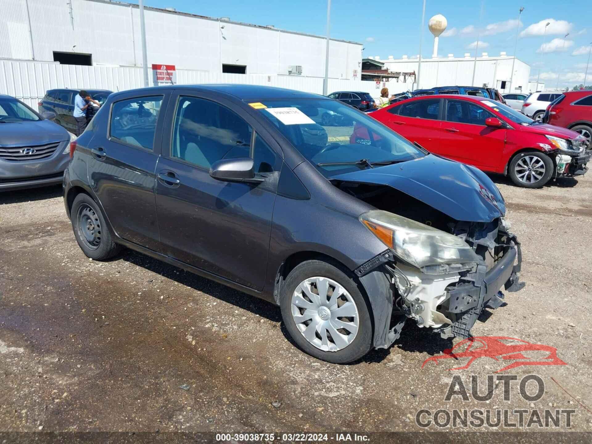 TOYOTA YARIS 2015 - VNKKTUD37FA034619