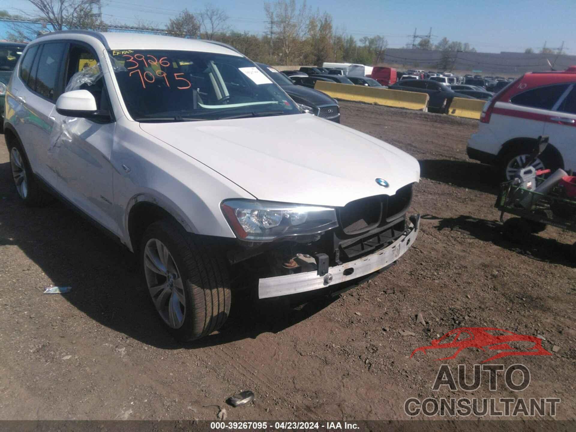 BMW X3 2016 - 5UXWX9C54G0D92848