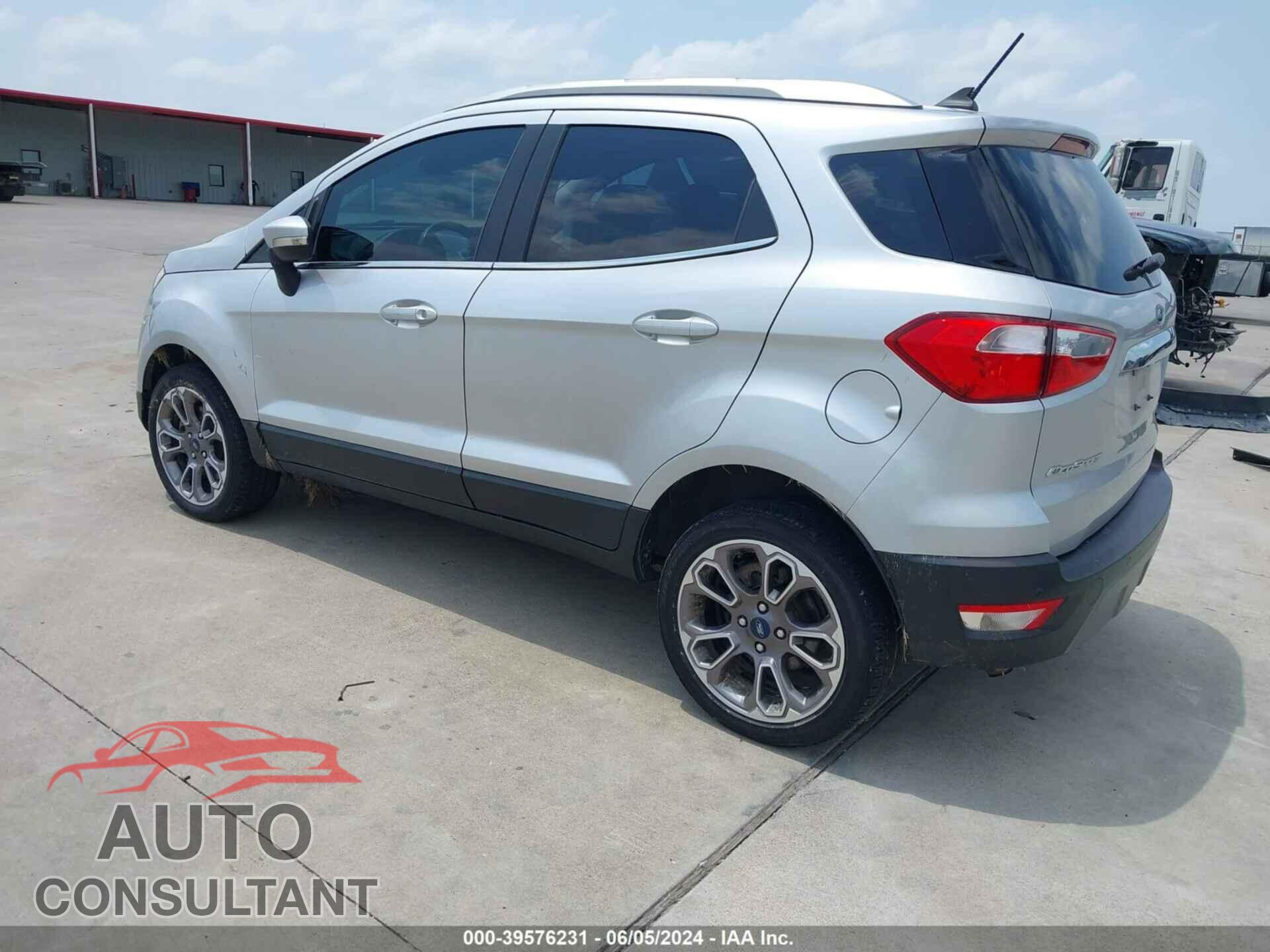 FORD ECOSPORT 2020 - MAJ6S3KL9LC334825