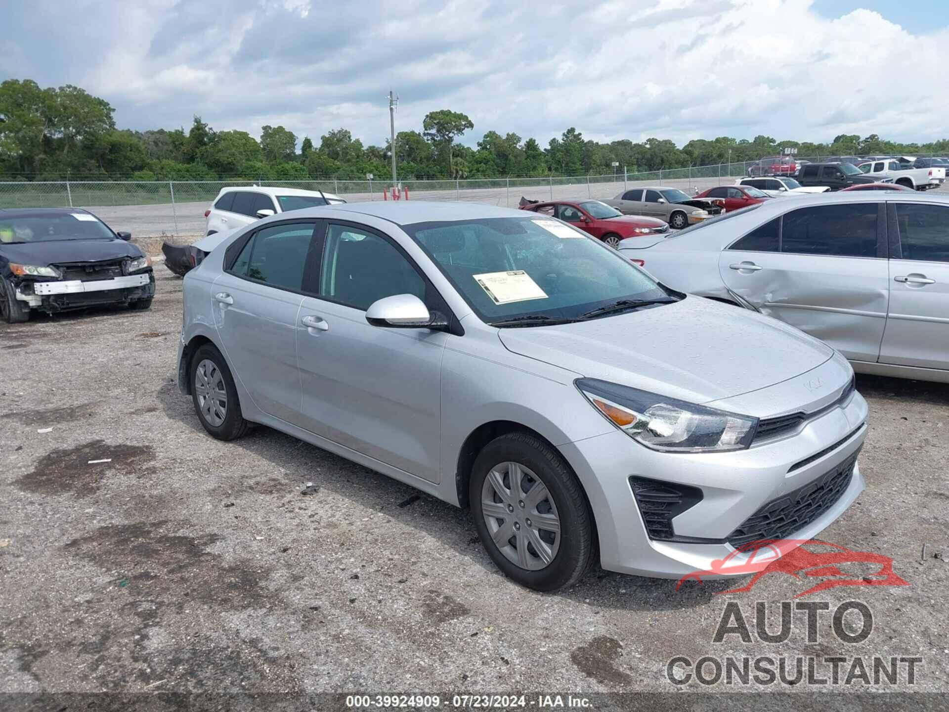 KIA RIO 2022 - 3KPA24AD2NE500893