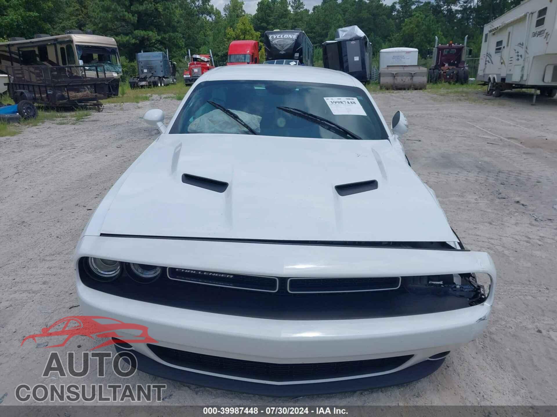 DODGE CHALLENGER 2019 - 2C3CDZAG7KH669466