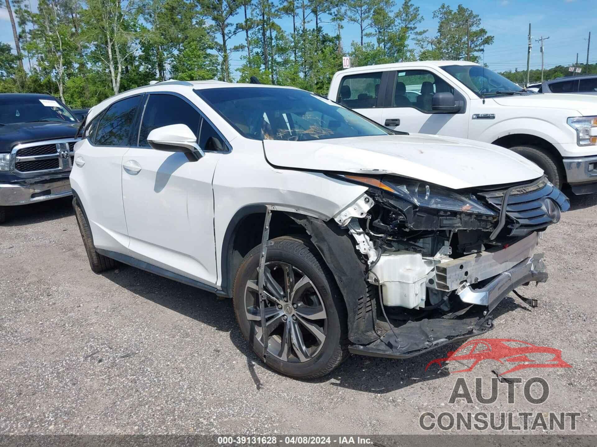 LEXUS RX 2017 - 2T2ZZMCA8HC074319