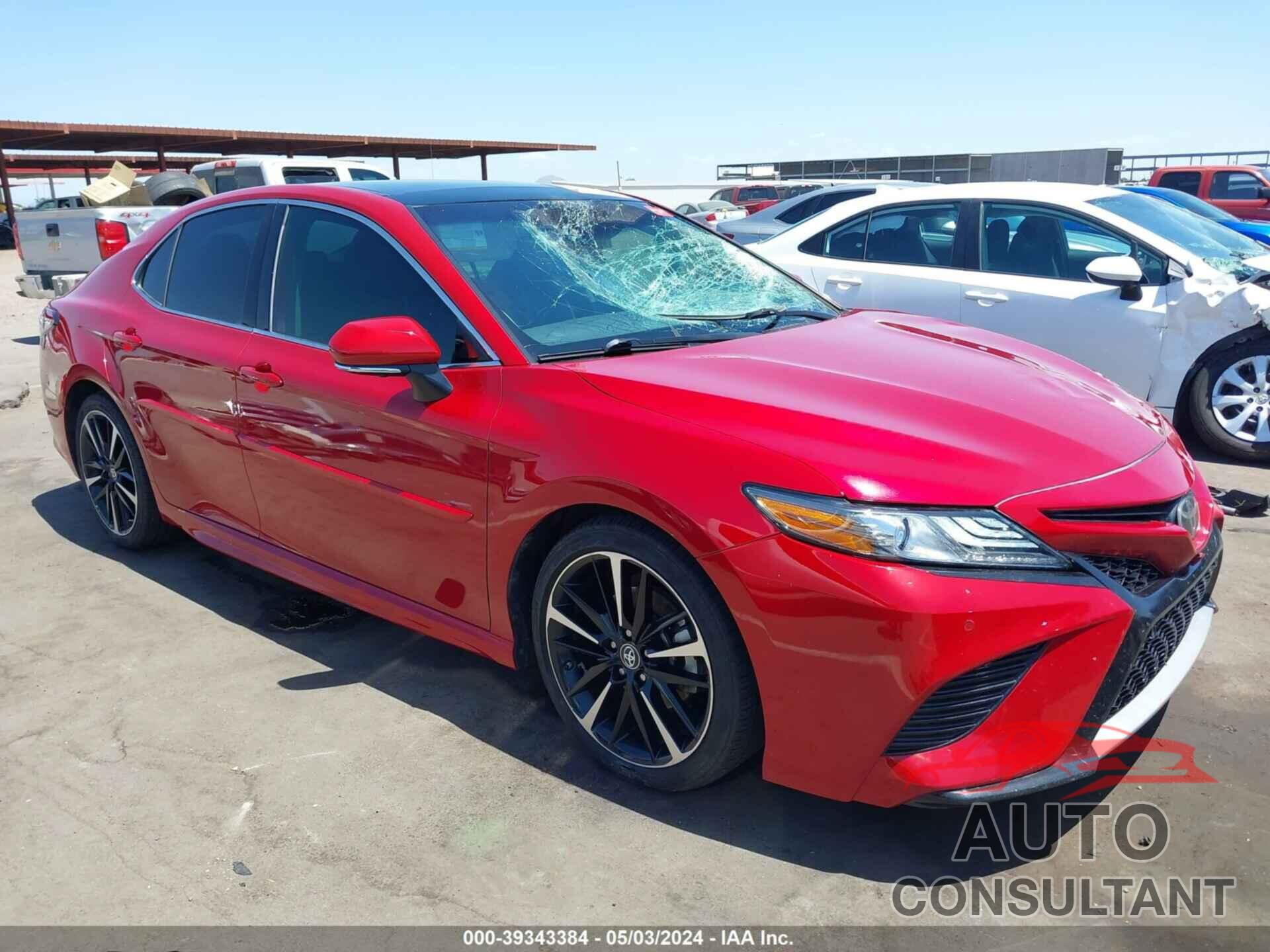 TOYOTA CAMRY 2019 - 4T1BZ1HK0KU022842