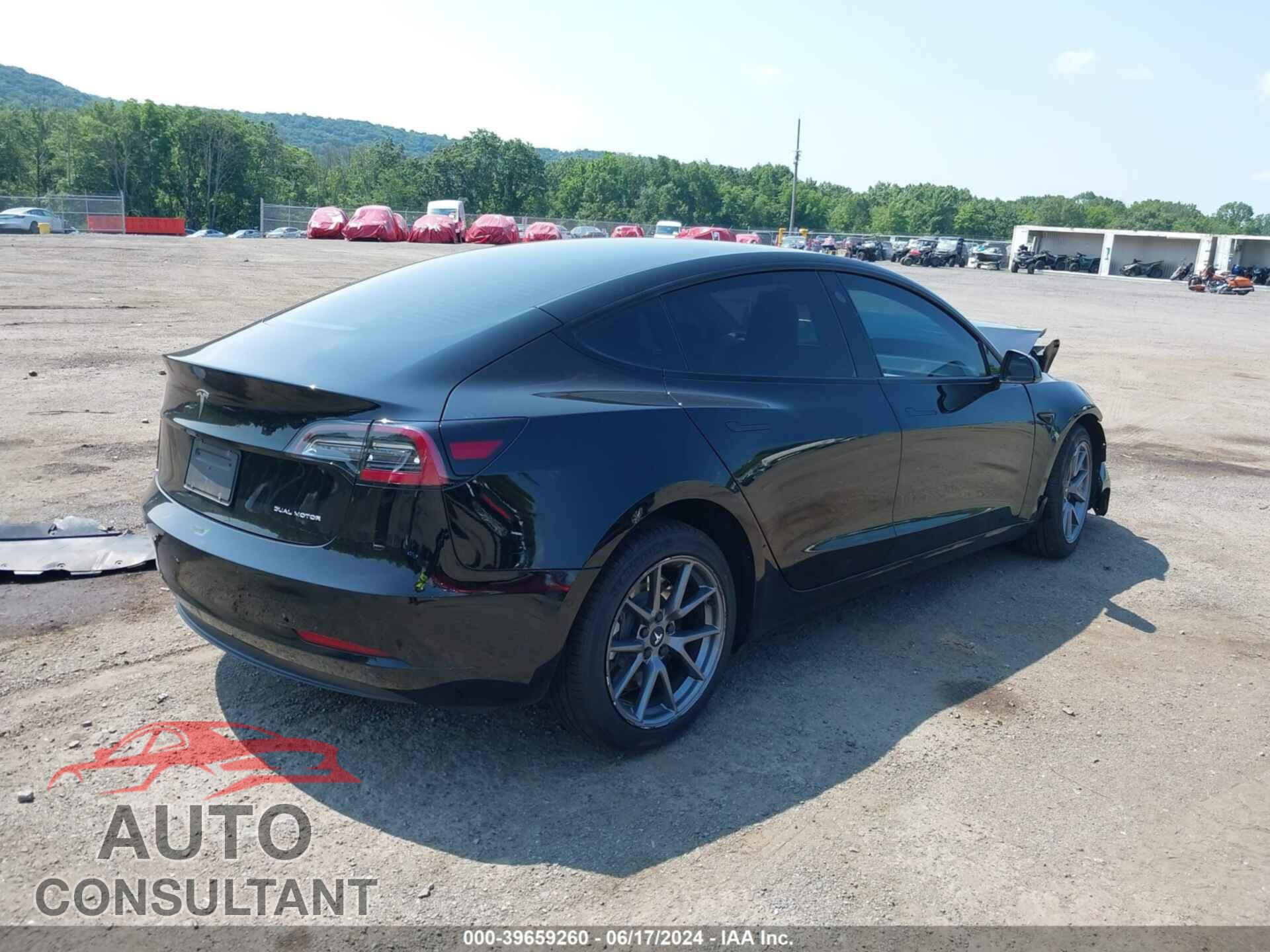 TESLA MODEL 3 2022 - 5YJ3E1EB0NF322306