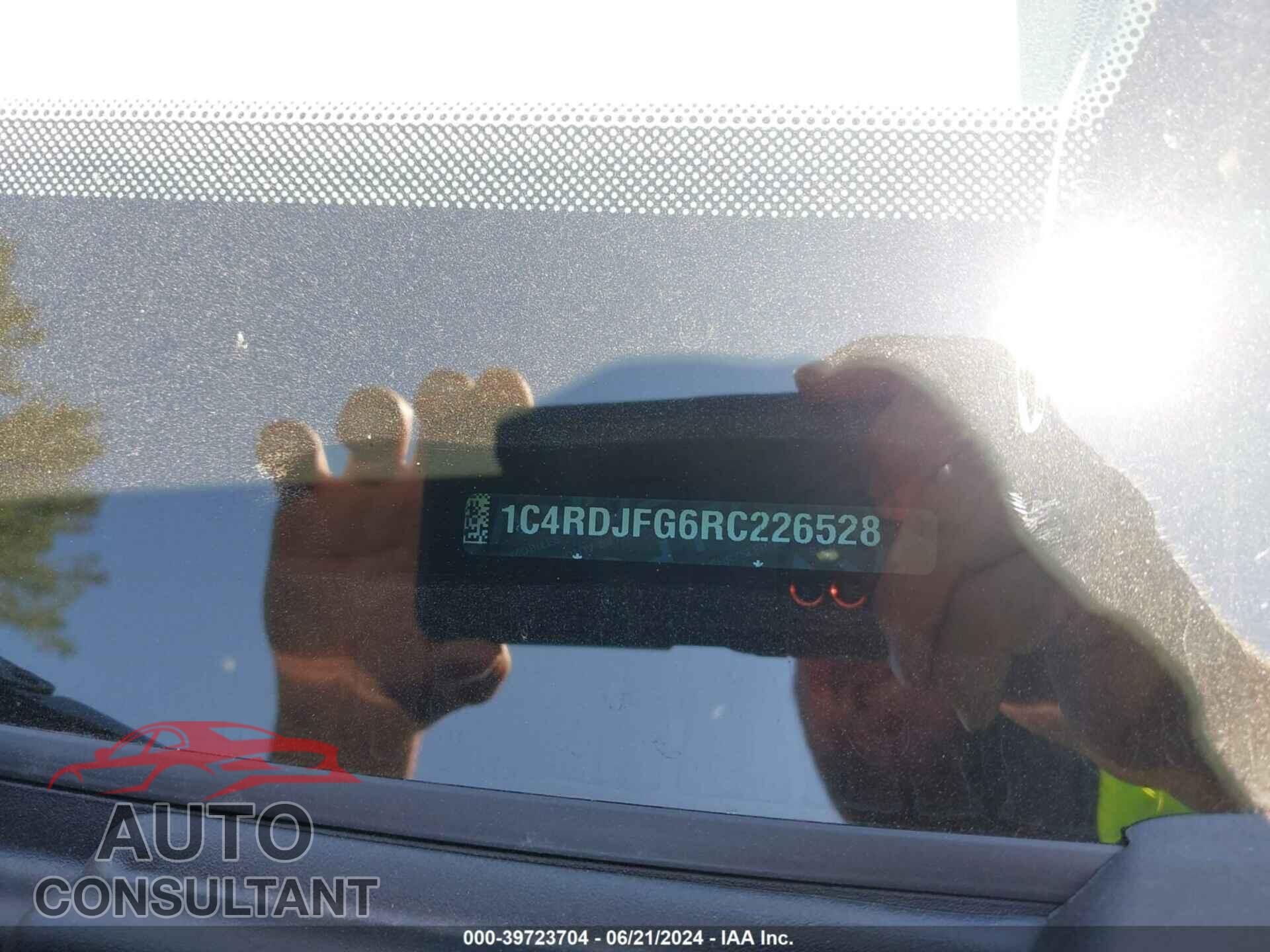 DODGE DURANGO 2024 - 1C4RDJFG6RC226528