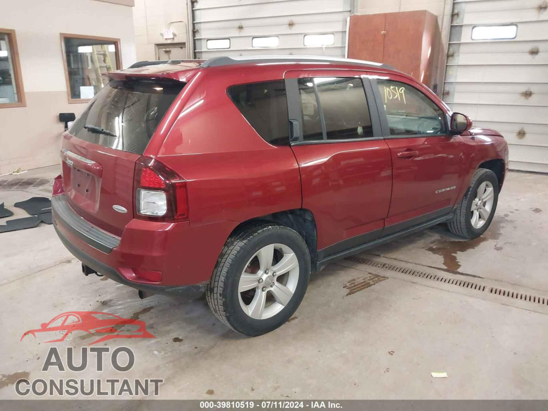 JEEP COMPASS 2017 - 1C4NJDEB6HD204844