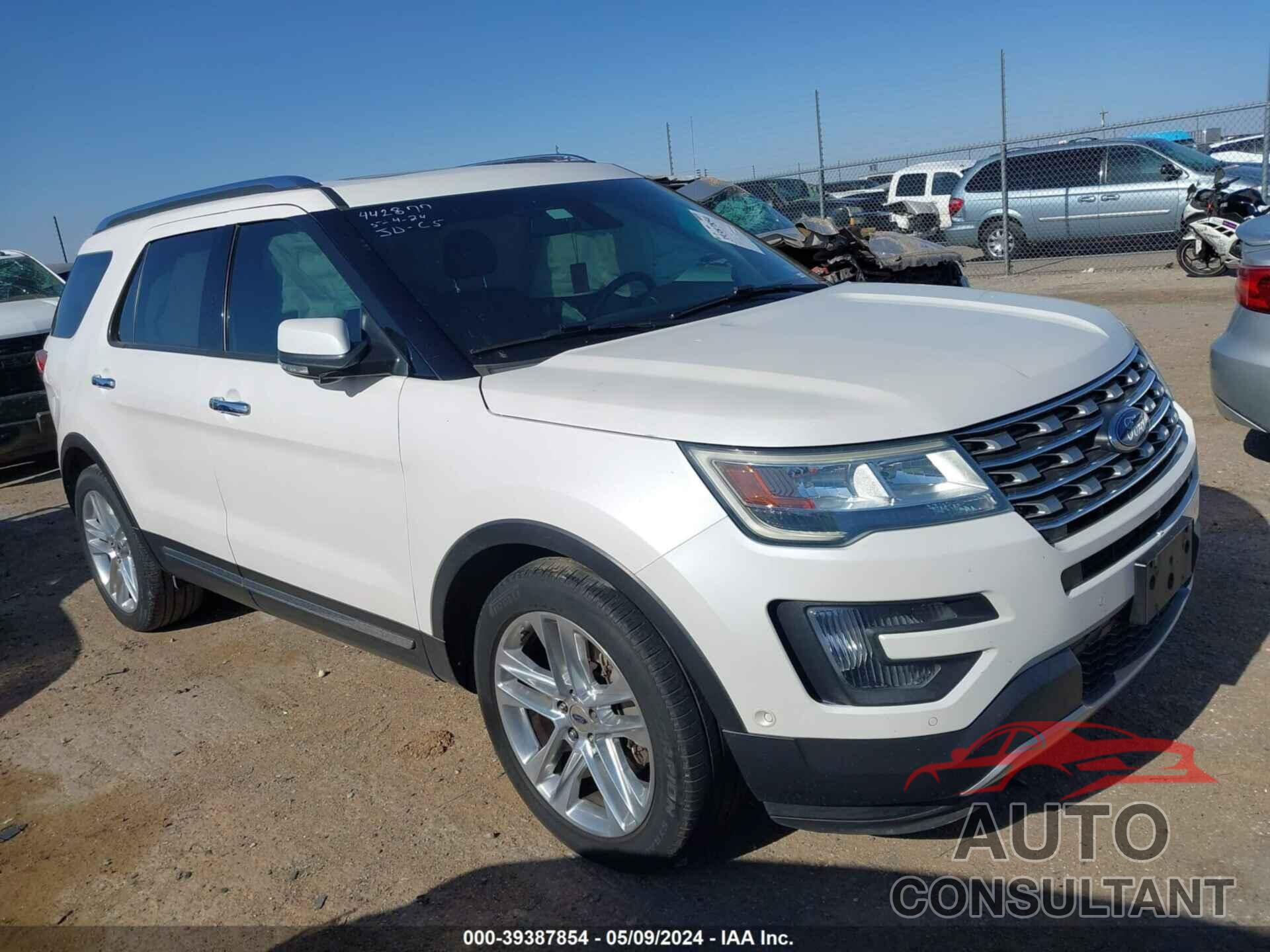 FORD EXPLORER 2016 - 1FM5K7F89GGB04845