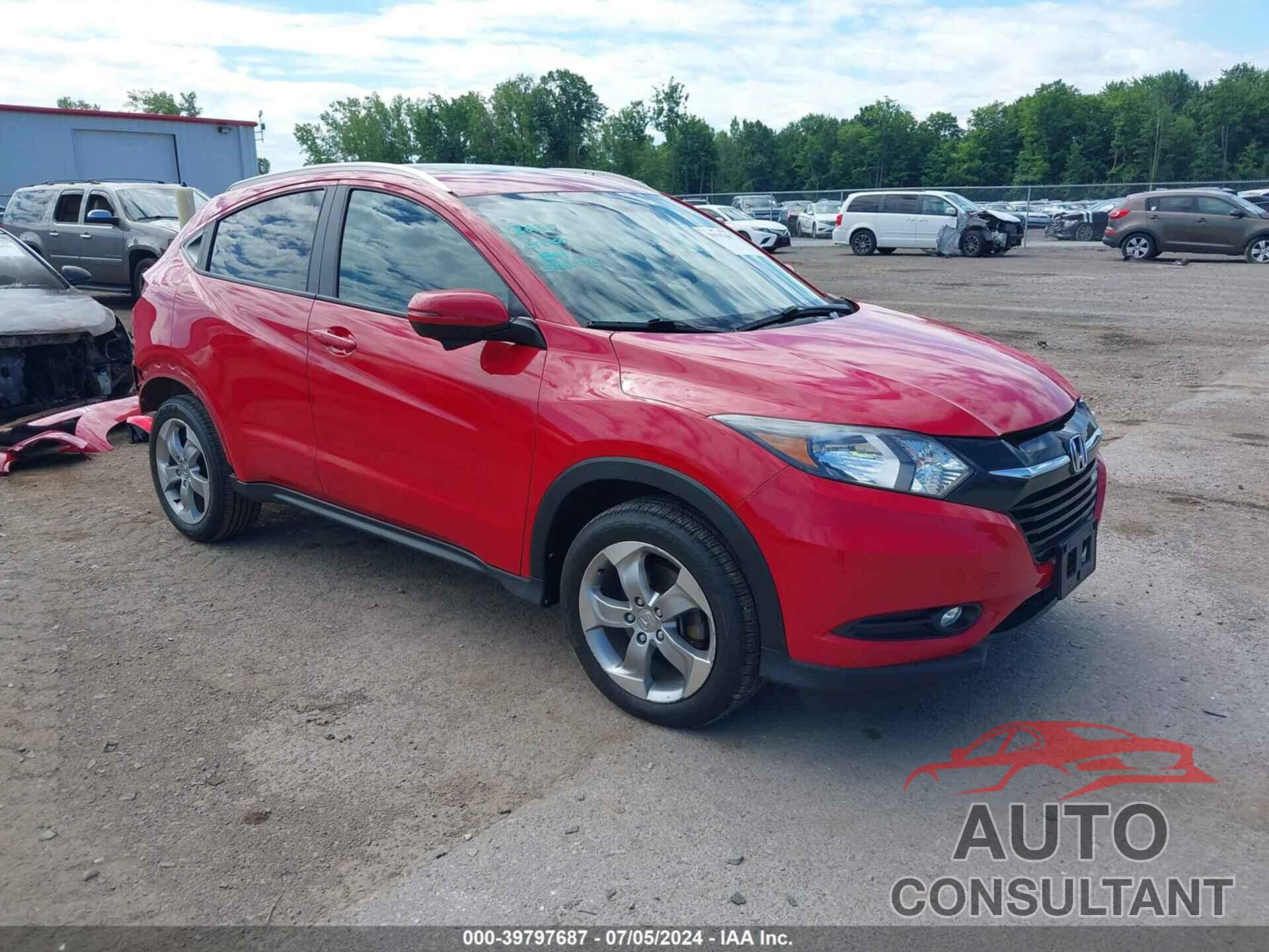 HONDA HR-V 2017 - 3CZRU6H72HM717793