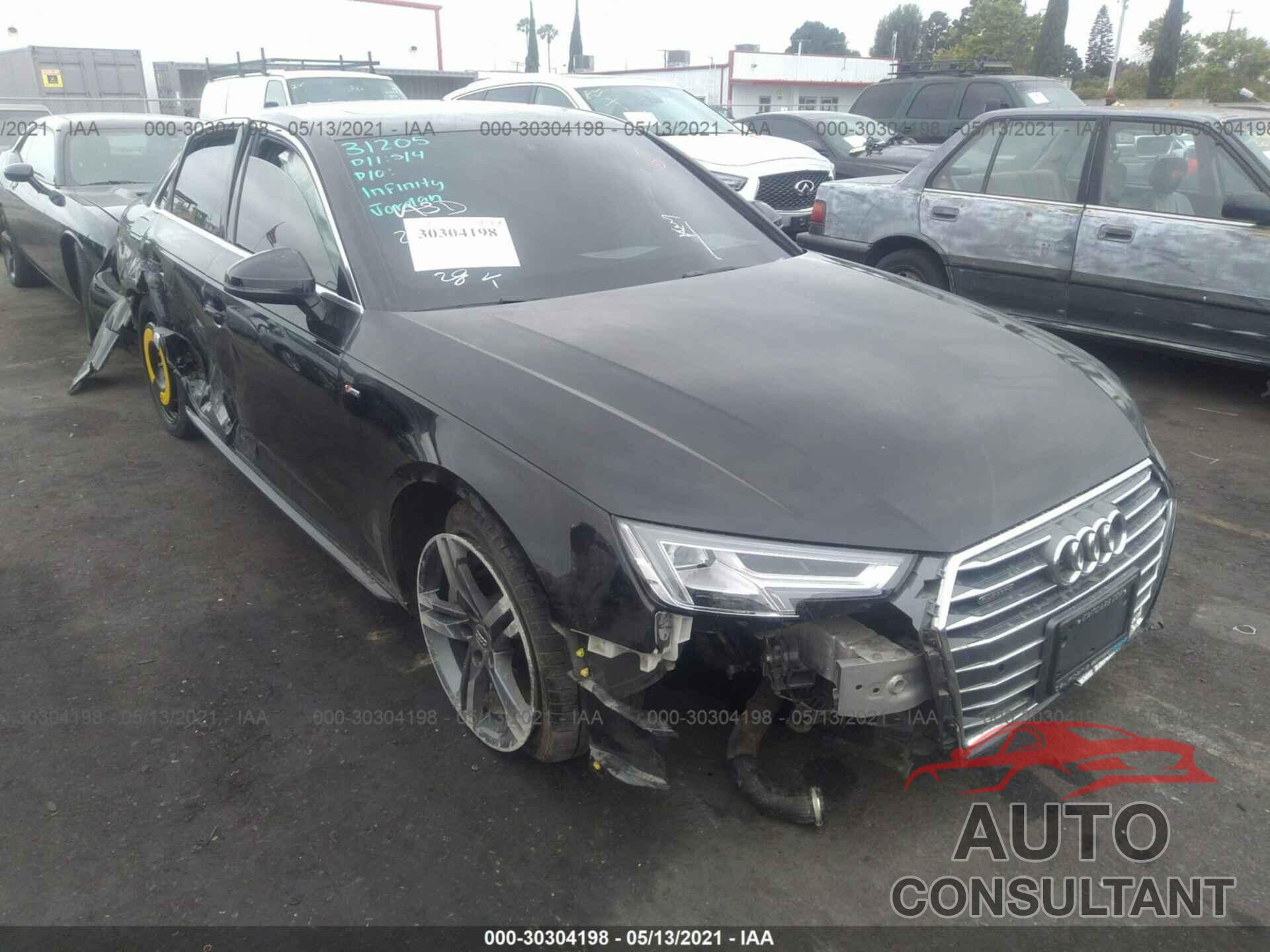 AUDI A4 2017 - WAUENAF49HN068333