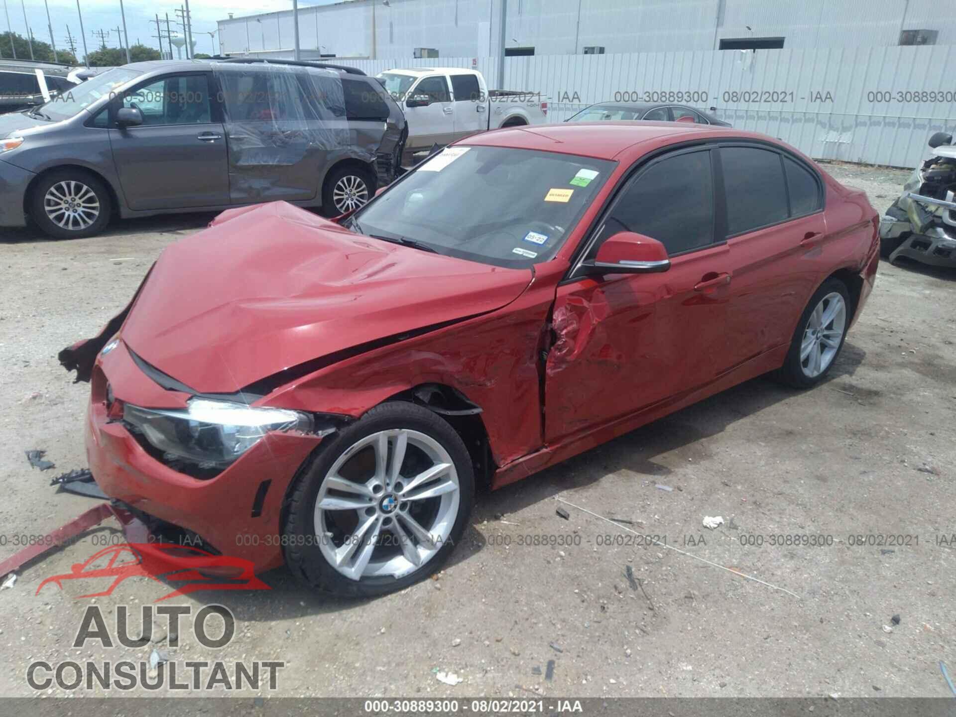 BMW 3 SERIES 2016 - WBA8E1G55GNU10332