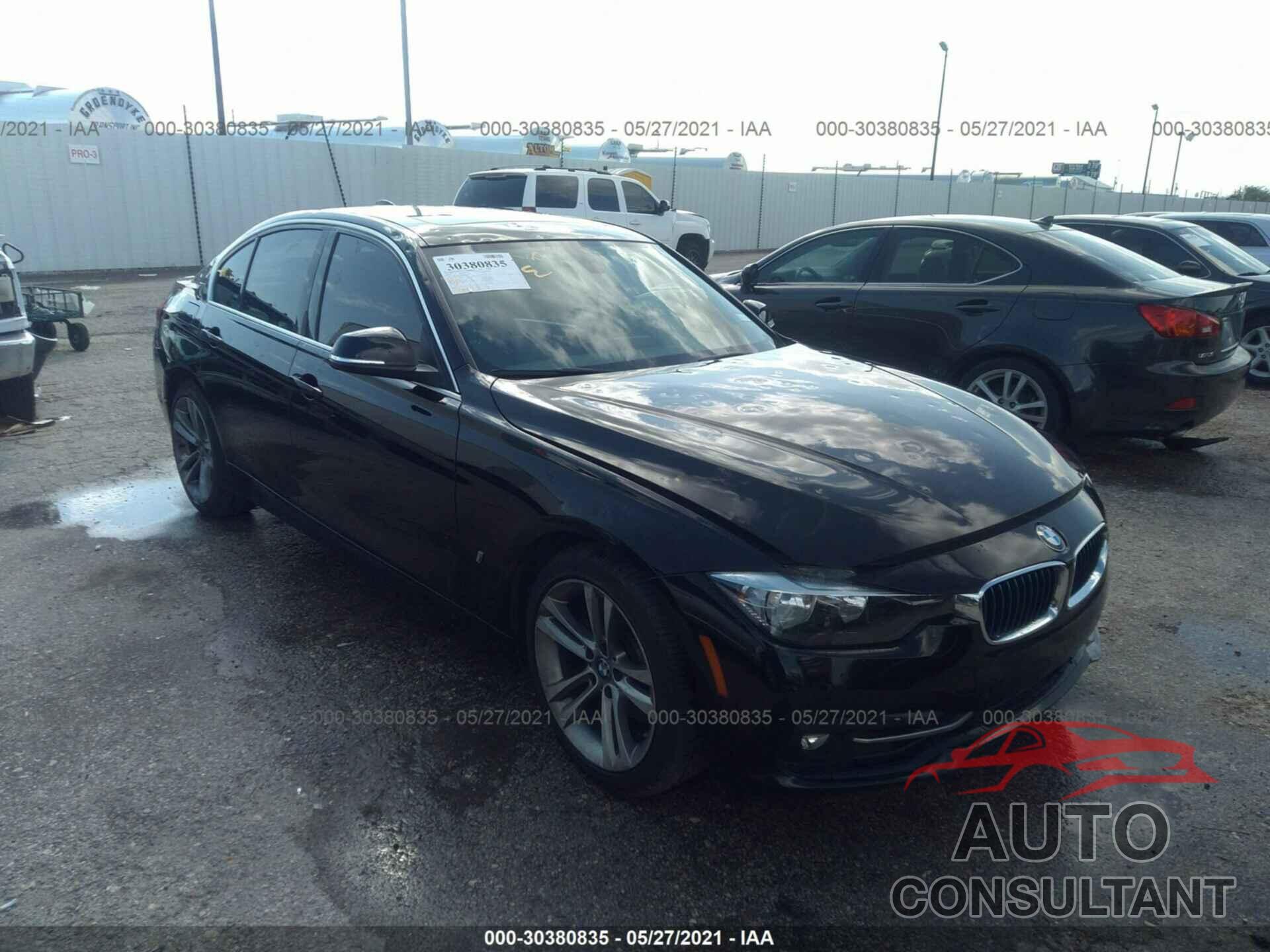 BMW 3 SERIES 2017 - WBA8E1C39HA029306