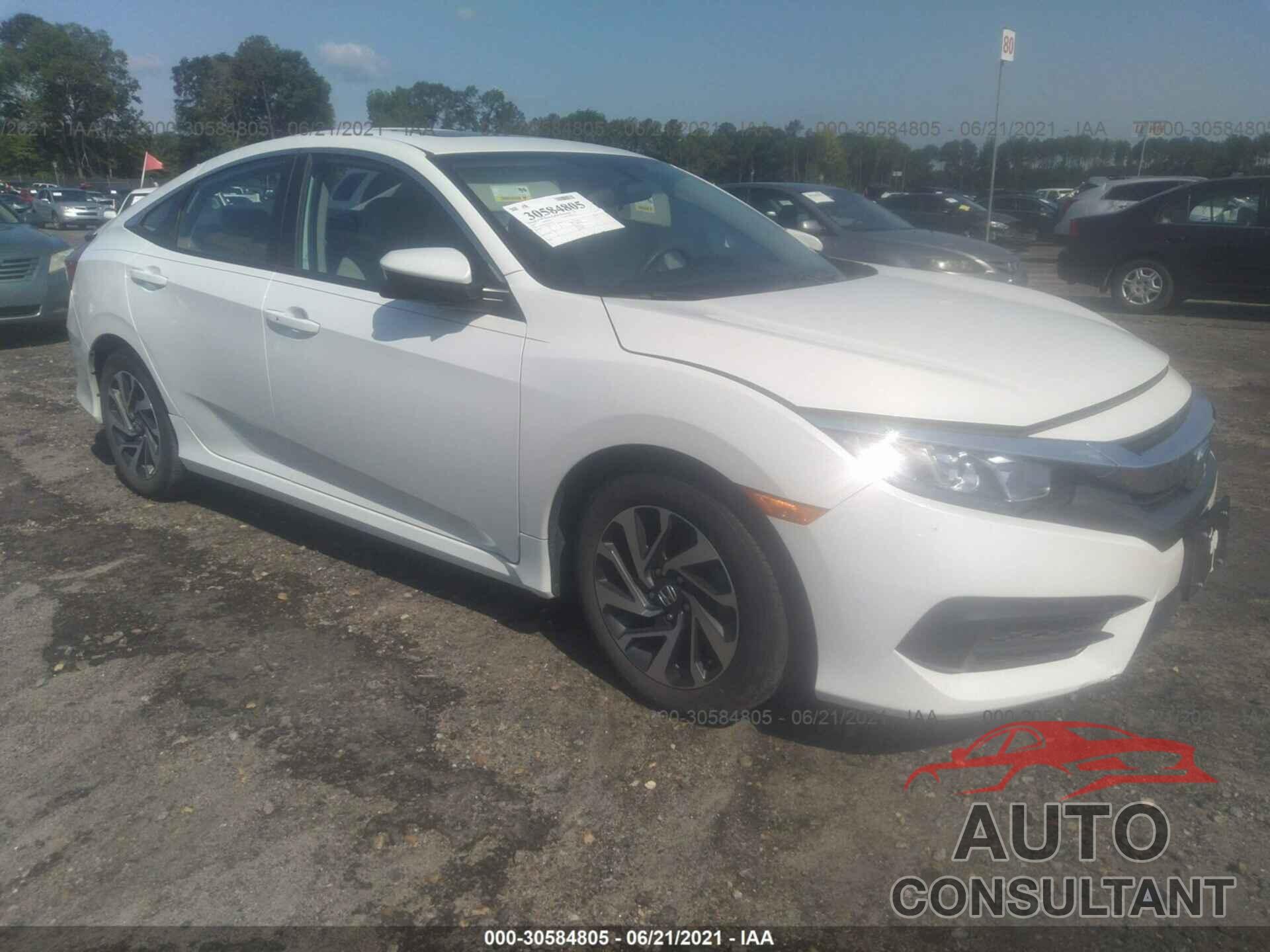 HONDA CIVIC SEDAN 2017 - 19XFC2F76HE032262