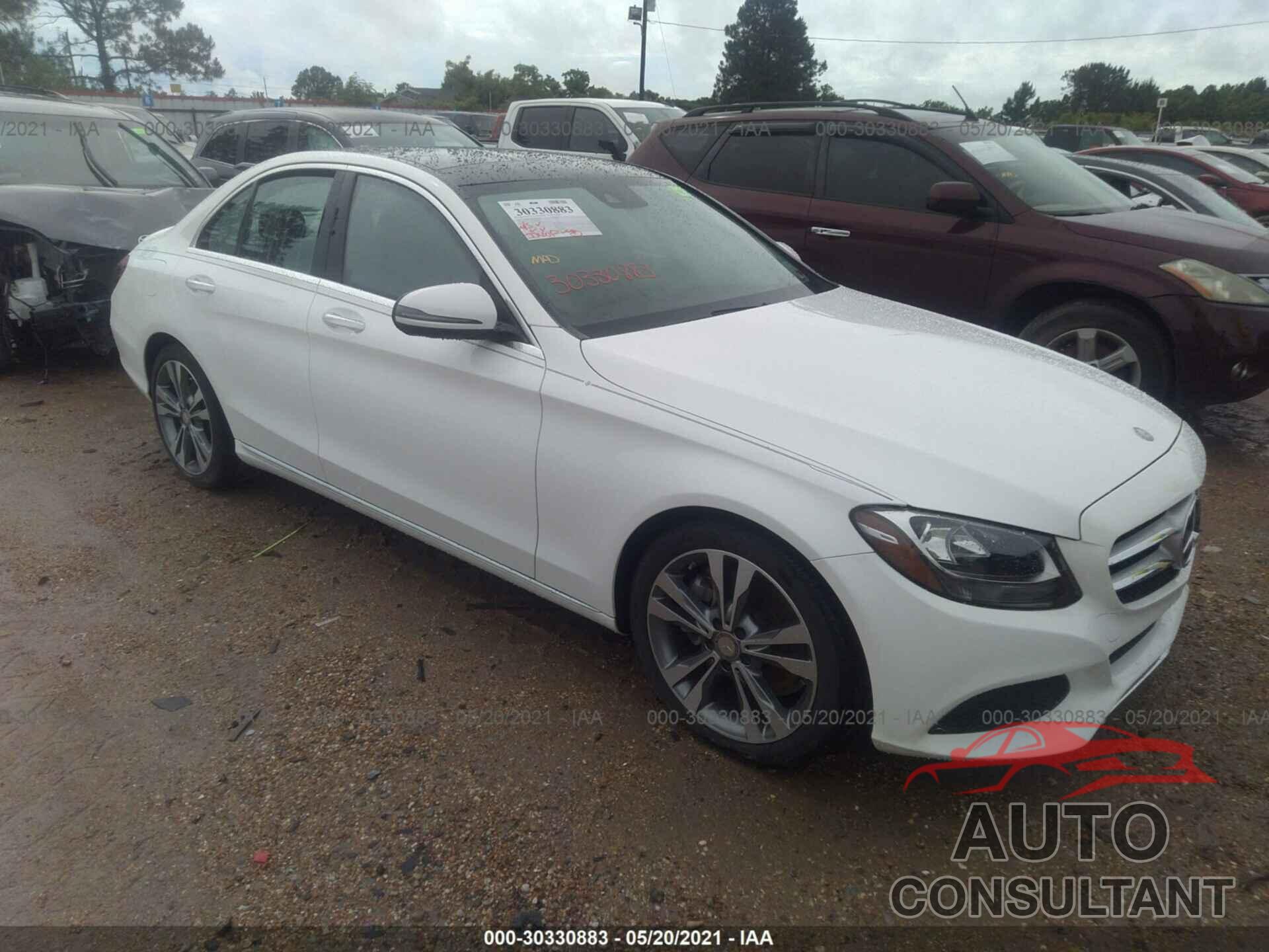 MERCEDES-BENZ C-CLASS 2016 - WDDWF4JB0GR145471