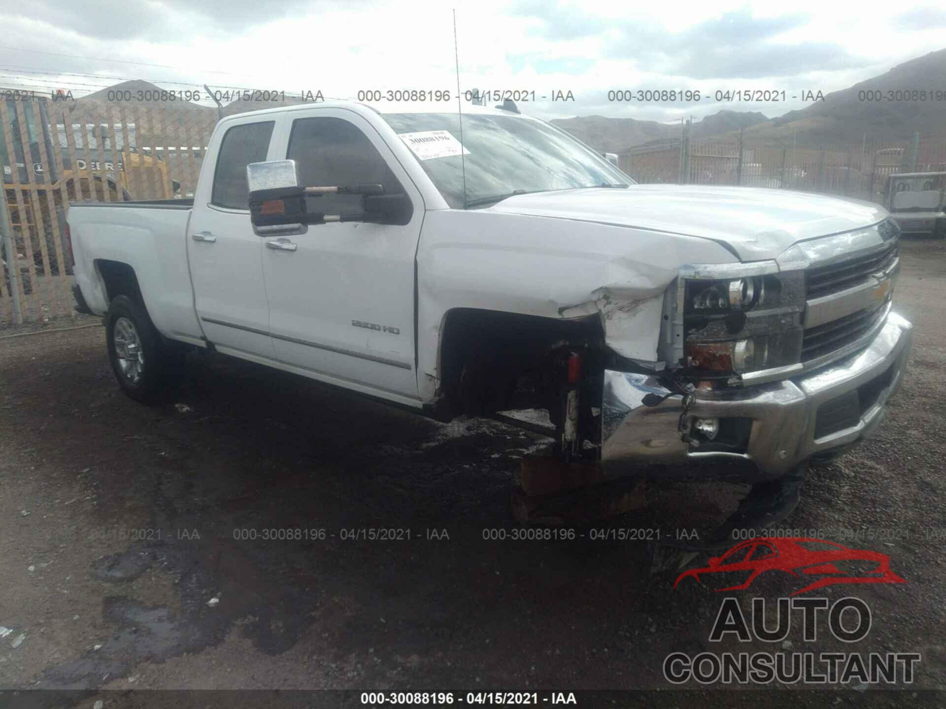 CHEVROLET SILVERADO 2500HD 2016 - 1GC2KWEG3GZ348196