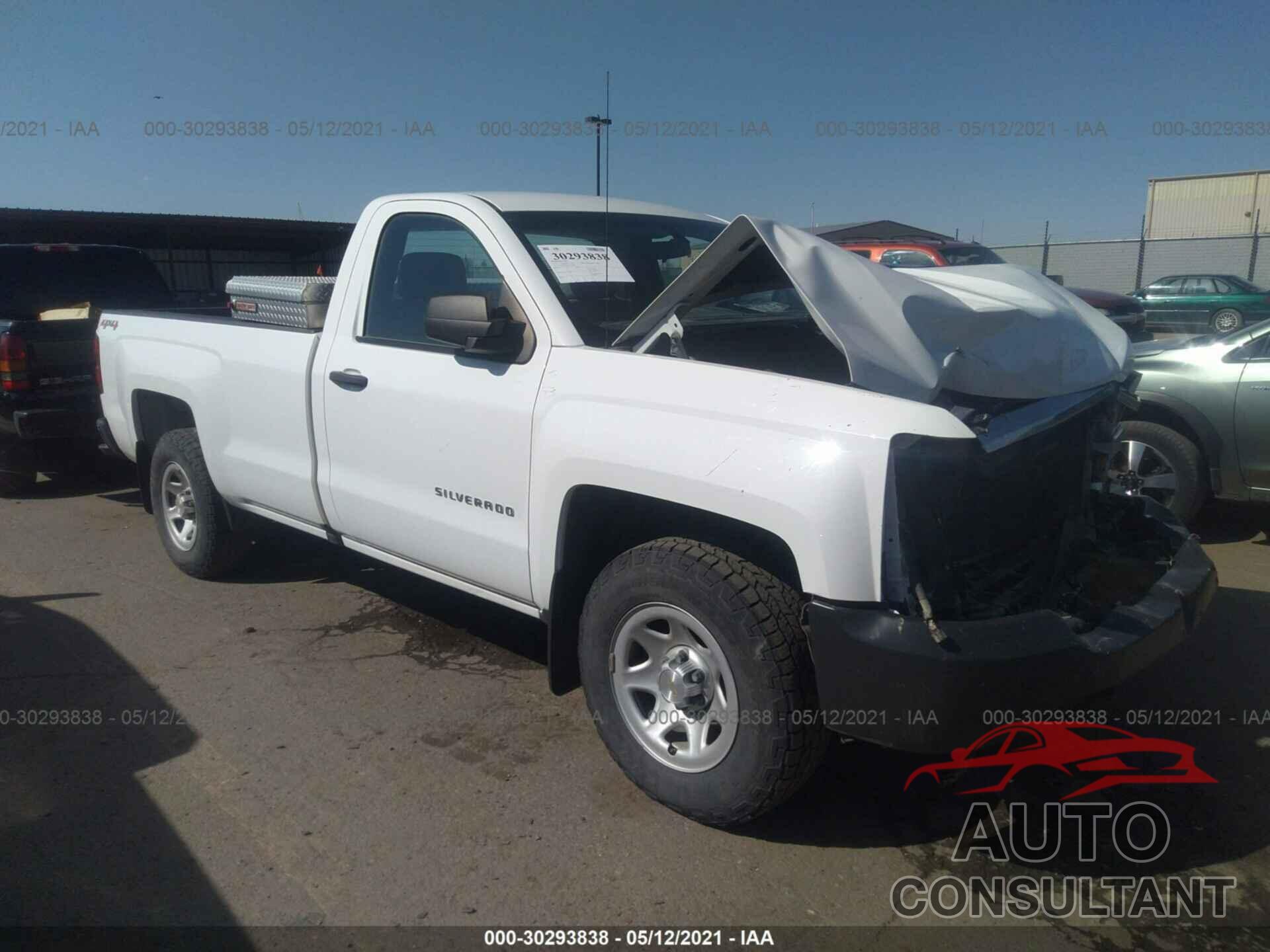 CHEVROLET SILVERADO 1500 2016 - 1GCNKNEH2GZ371887
