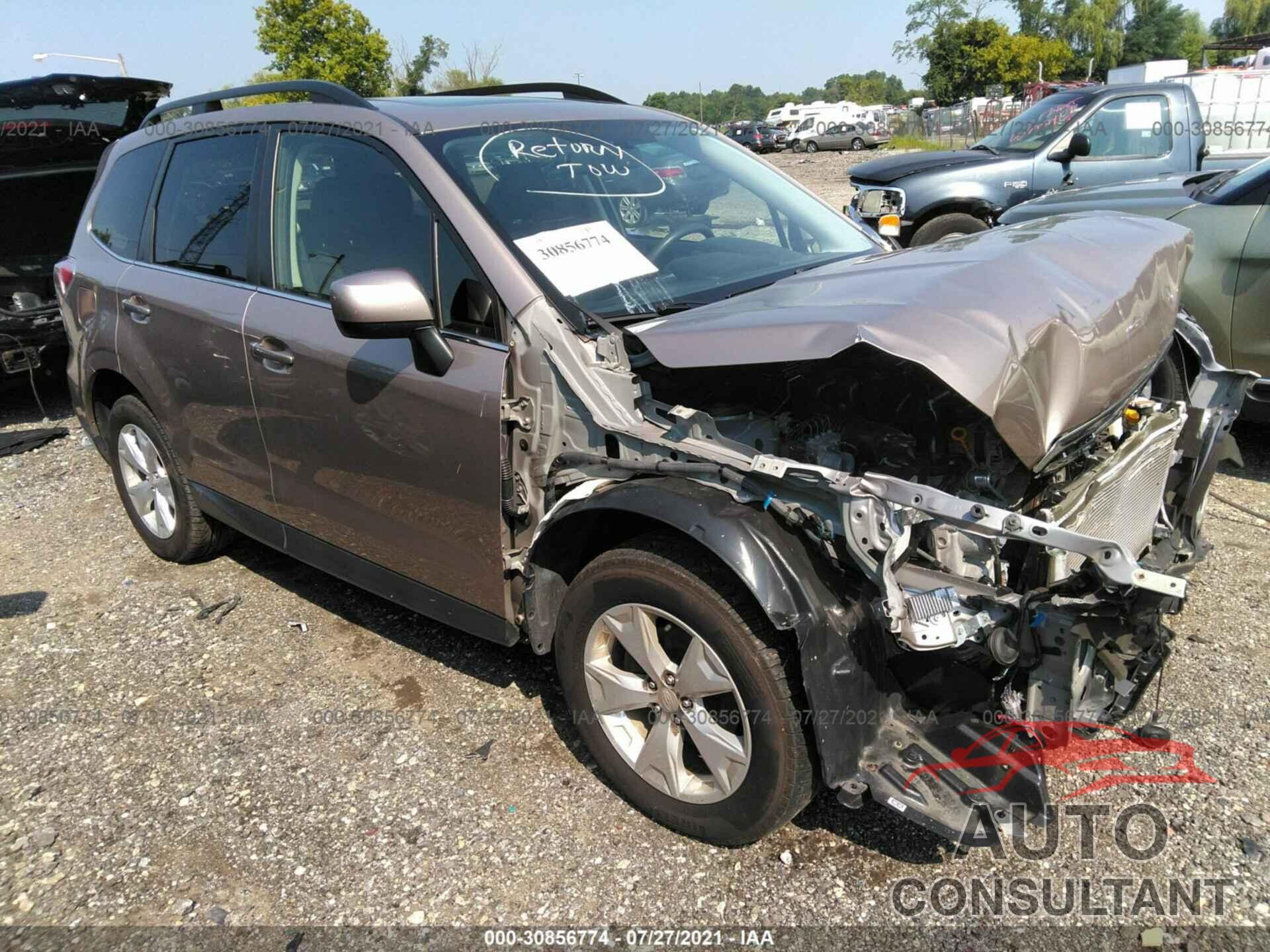 SUBARU FORESTER 2016 - JF2SJAHCXGH415835