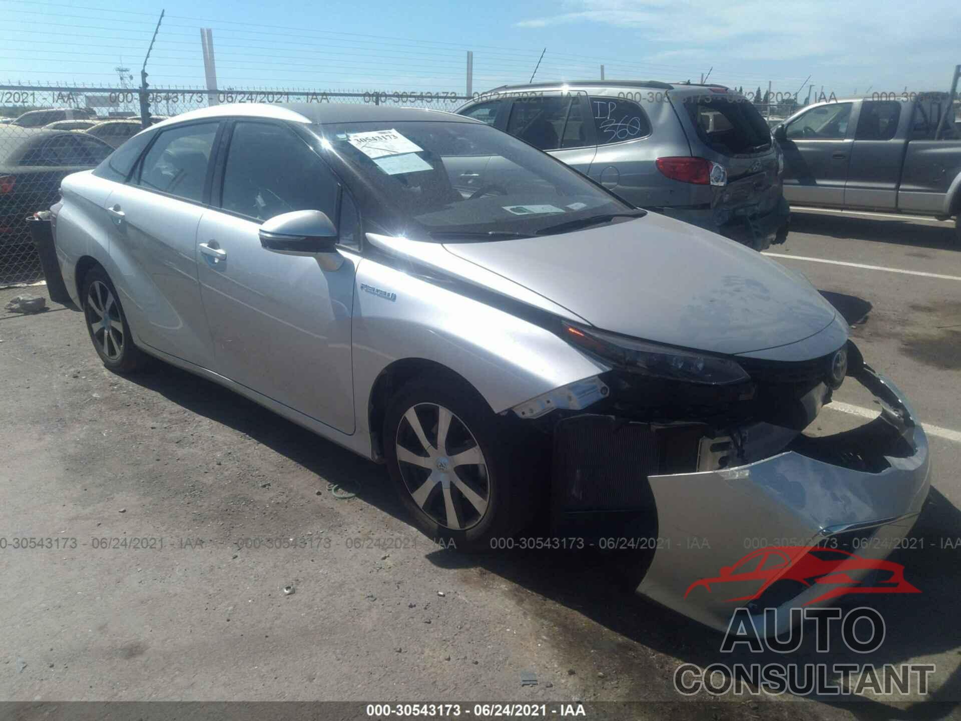 TOYOTA MIRAI 2018 - JTDBVRBD1JA004195