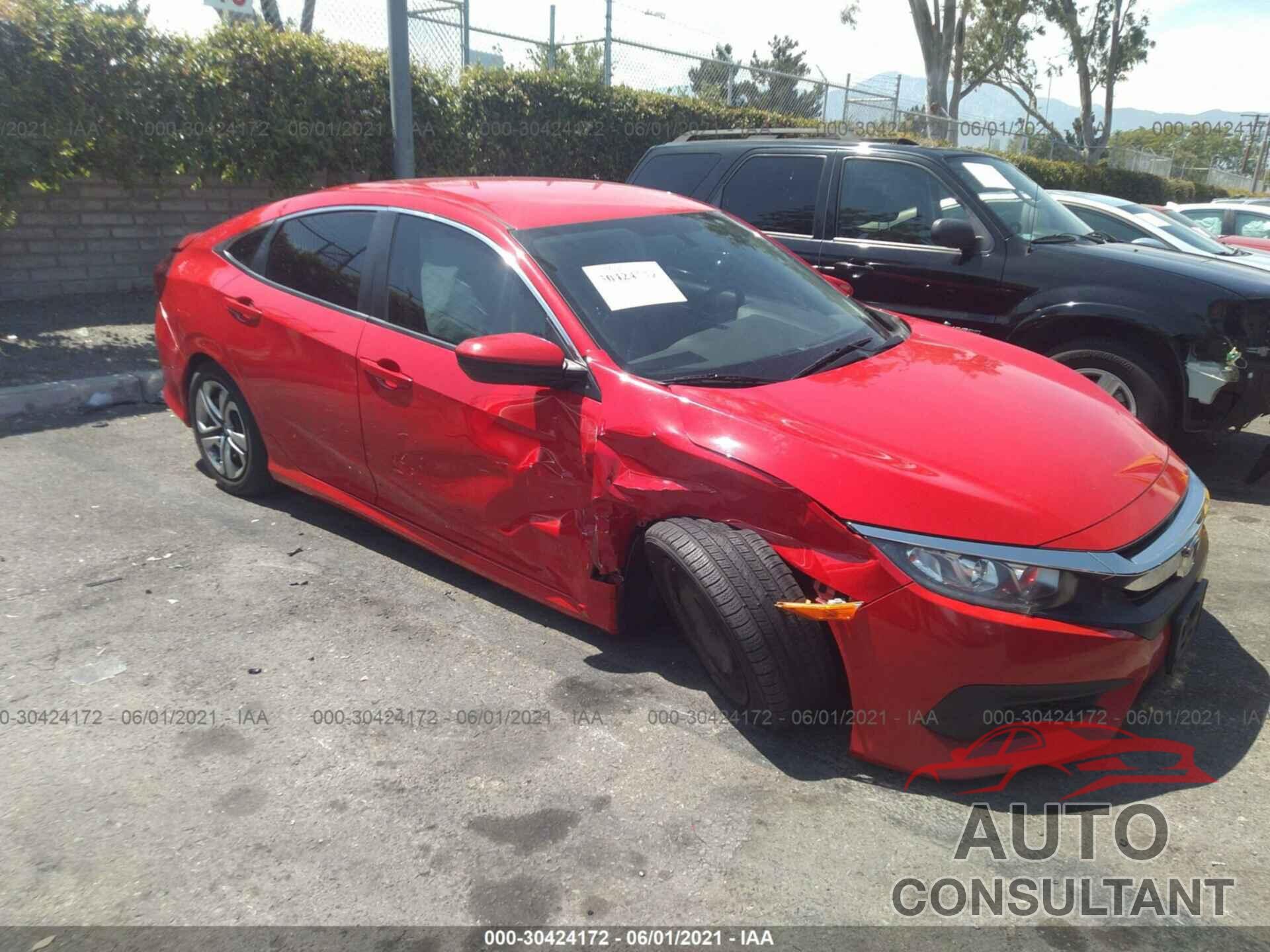 HONDA CIVIC SEDAN 2018 - 2HGFC2F5XJH508913