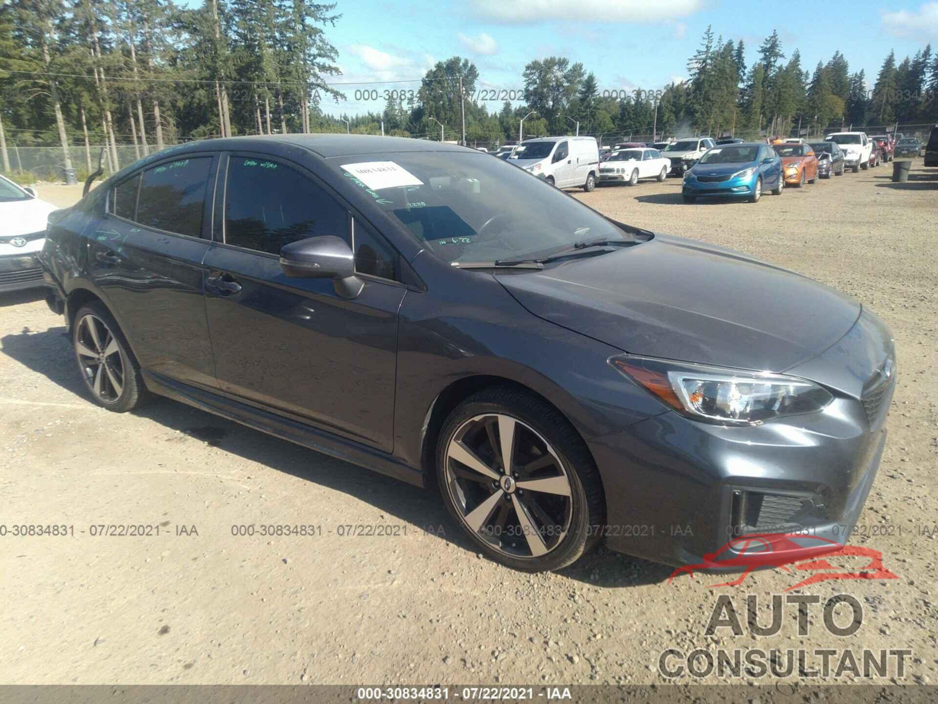 SUBARU IMPREZA 2017 - 4S3GKAK68H3625496