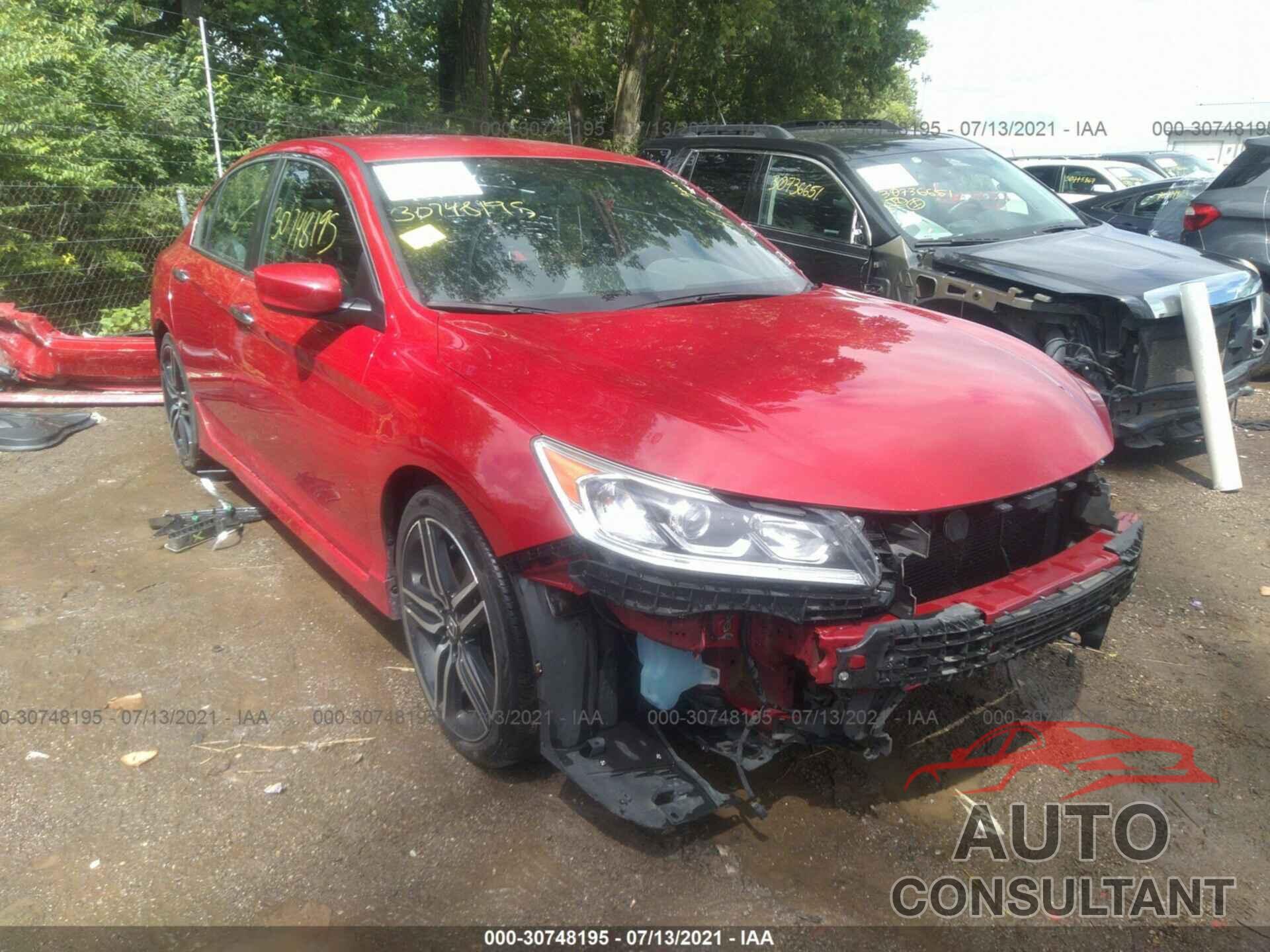 HONDA ACCORD SEDAN 2017 - 1HGCR2F13HA039882