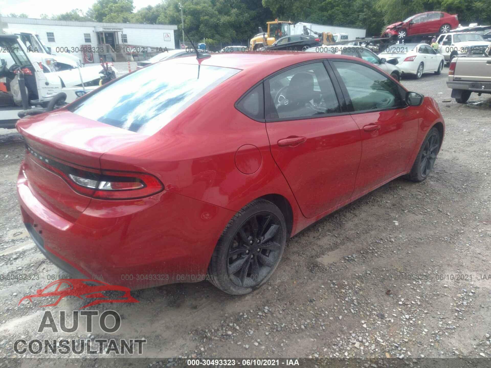 DODGE DART 2016 - 1C3CDFFA3GD822822
